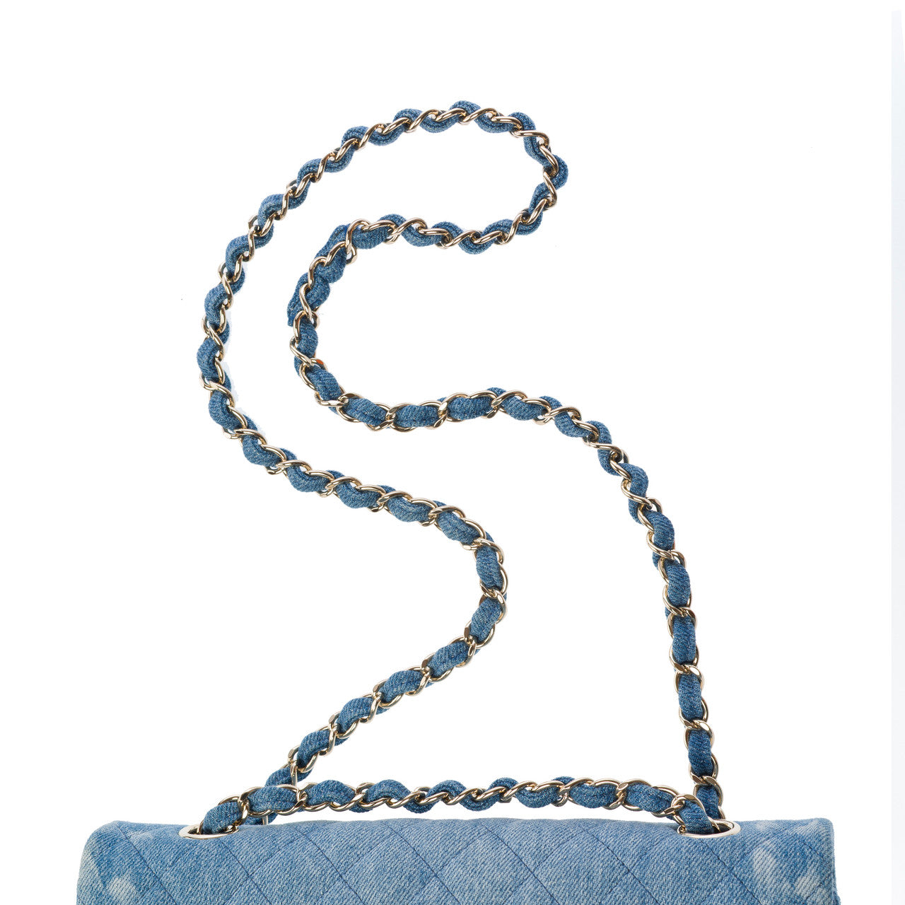 CHANEL Timeless/Classic Denim Bag in Blue - 103153