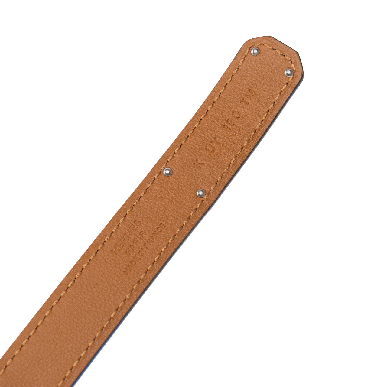 HERMES Kelly Accessory in Grey Leather - 103167