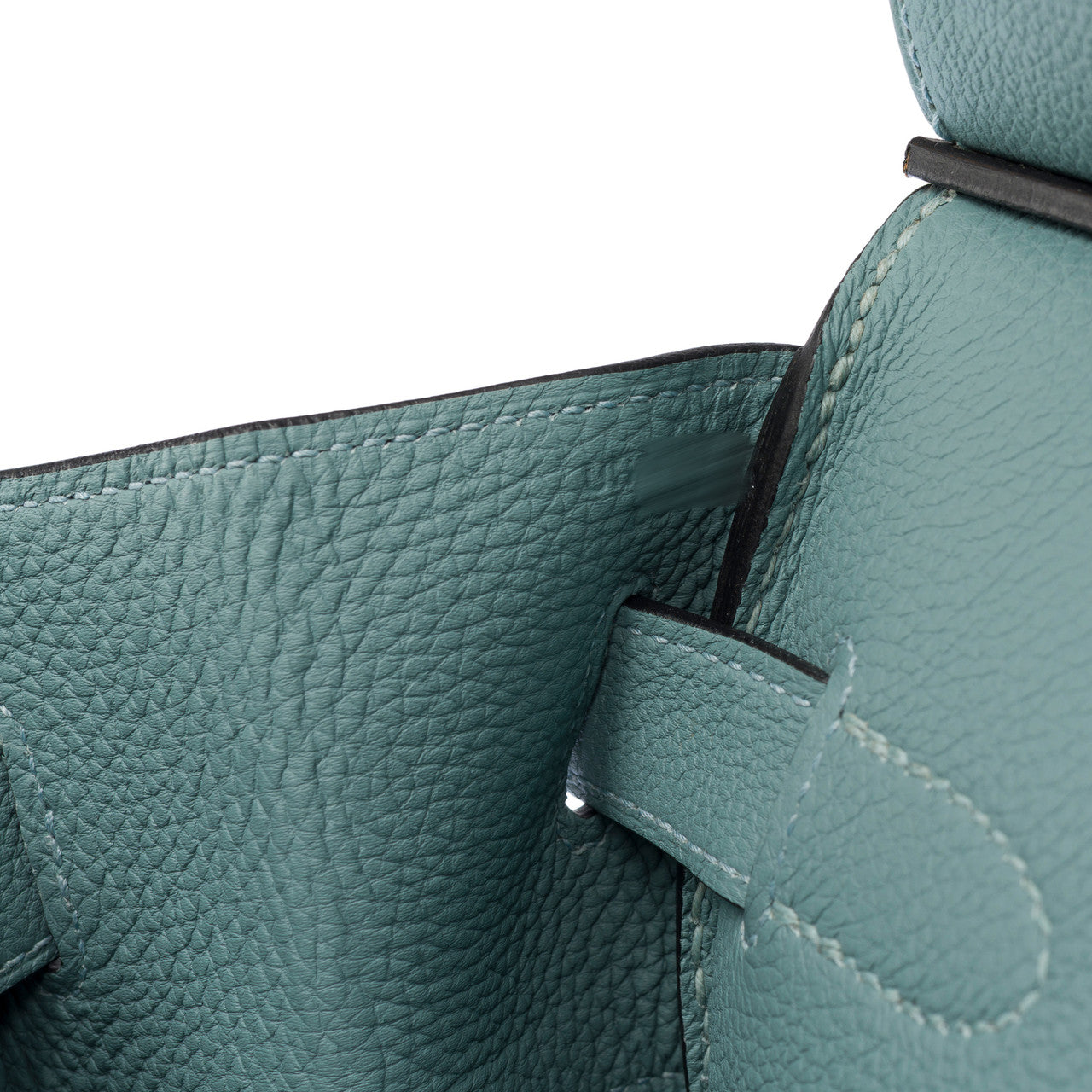 Sac HERMES Haut a Courroies en Cuir Bleu - 103133