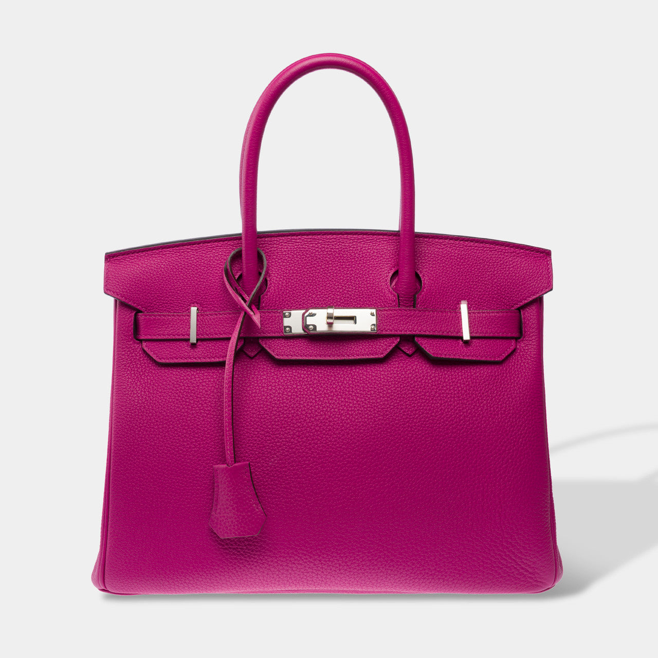 Sac HERMES Birkin 30 en Cuir Rose - 103146