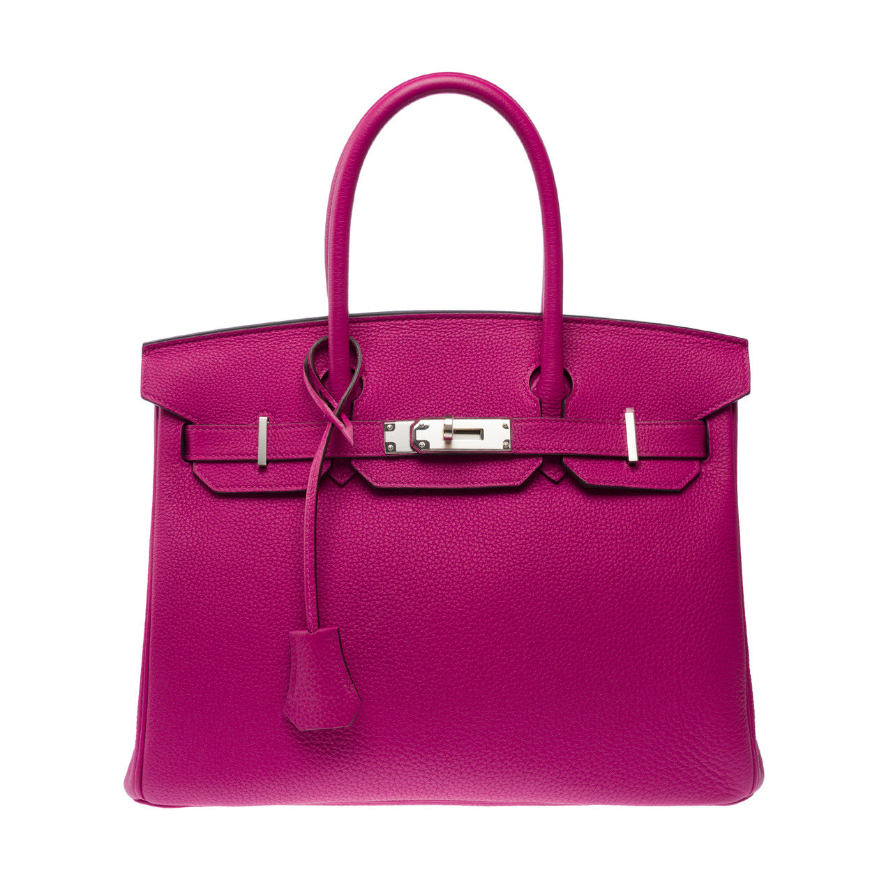 Sac HERMES Birkin 30 en Cuir Rose - 103146