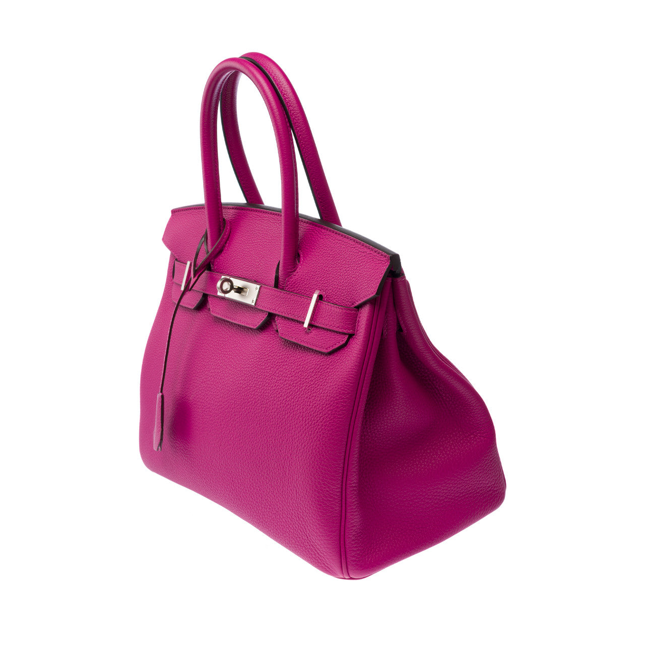 Sac HERMES Birkin 30 en Cuir Rose - 103146