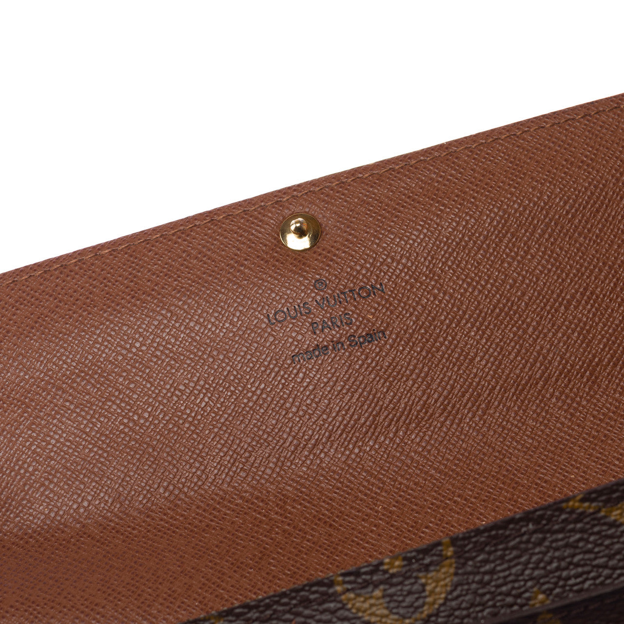 LOUIS VUITTON Sarah accessory in brown canvas - 103175