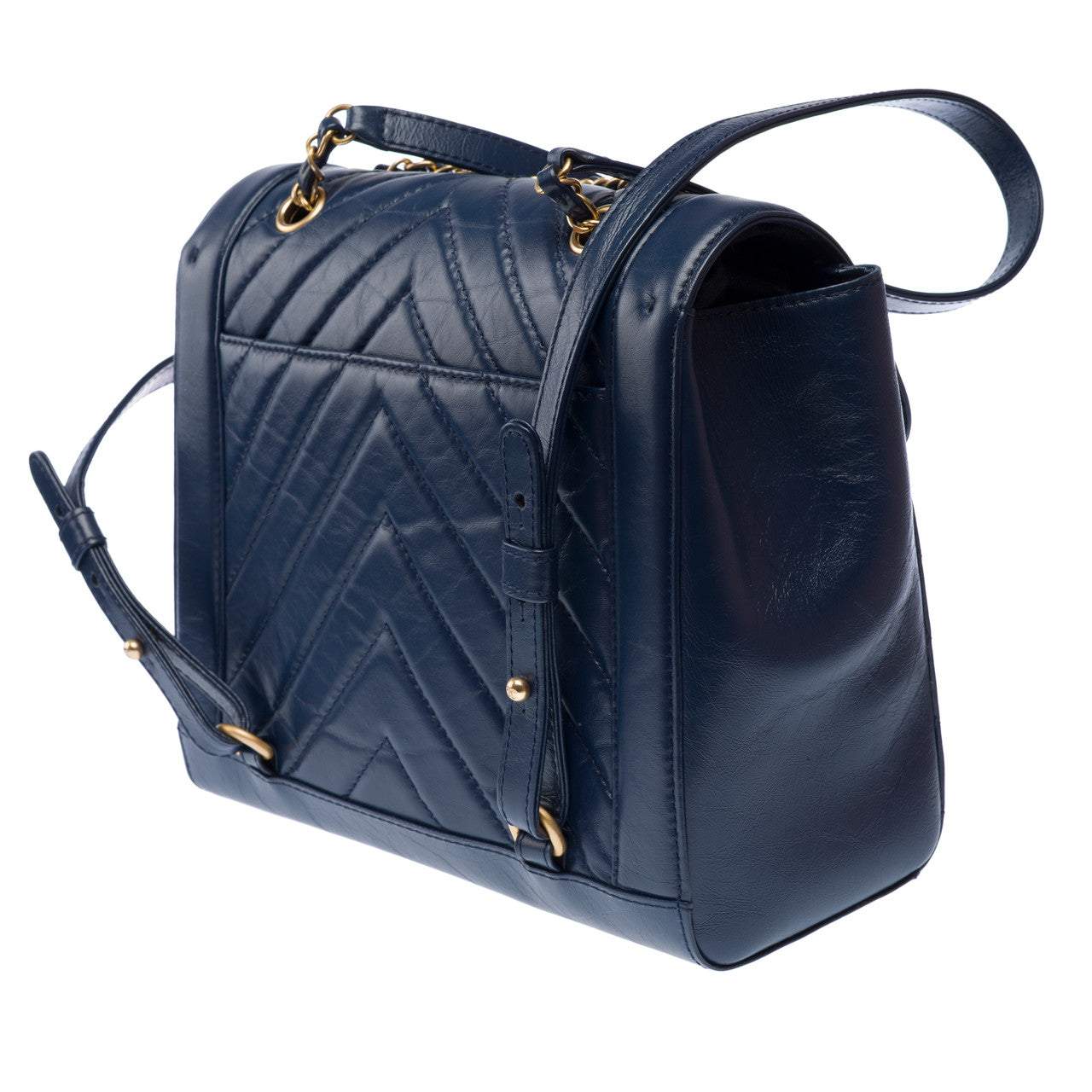 Sac CHANEL en Cuir Bleu - 103151