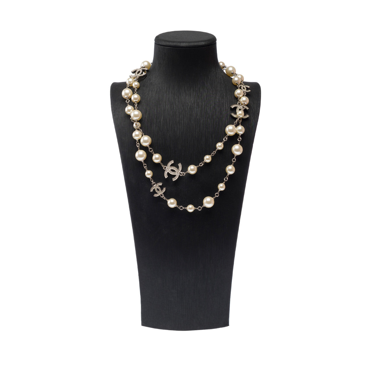 Bijoux CHANEL CC en Perle Blanc - 103170