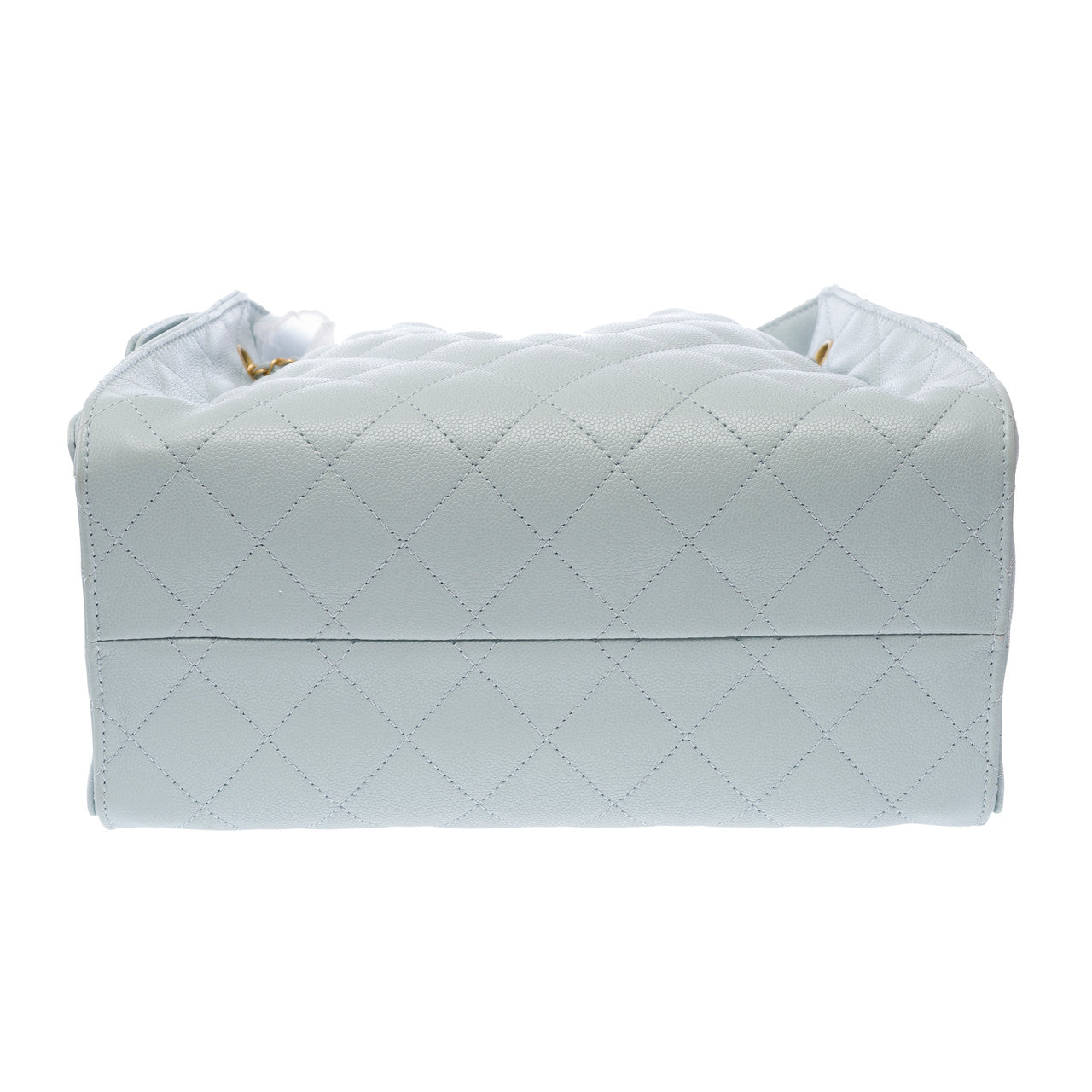 CHANEL Blue Leather Bag - 103163