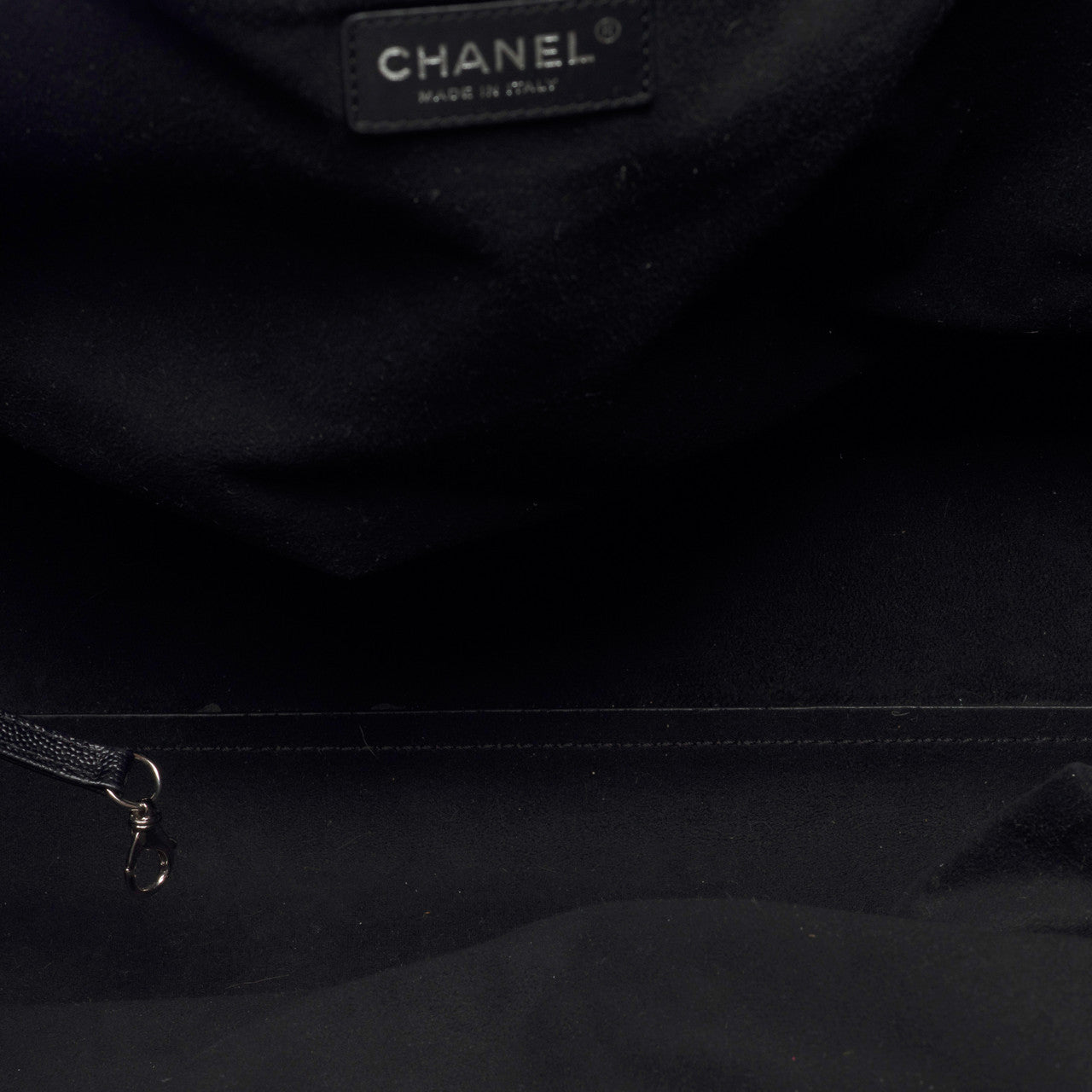 Sac CHANEL Deauville en Cuir Noir - 103159