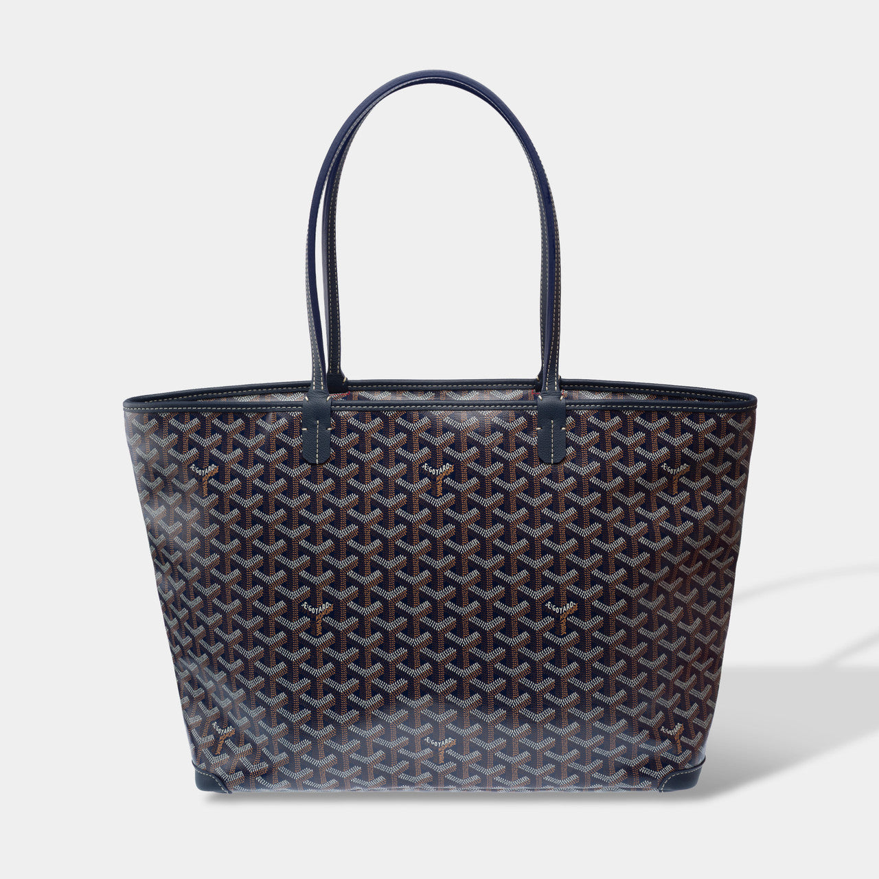 GOYARD Artois Bag in Navy Canvas - 103150 GOYARD Artois Bag in Navy Canvas - 103150