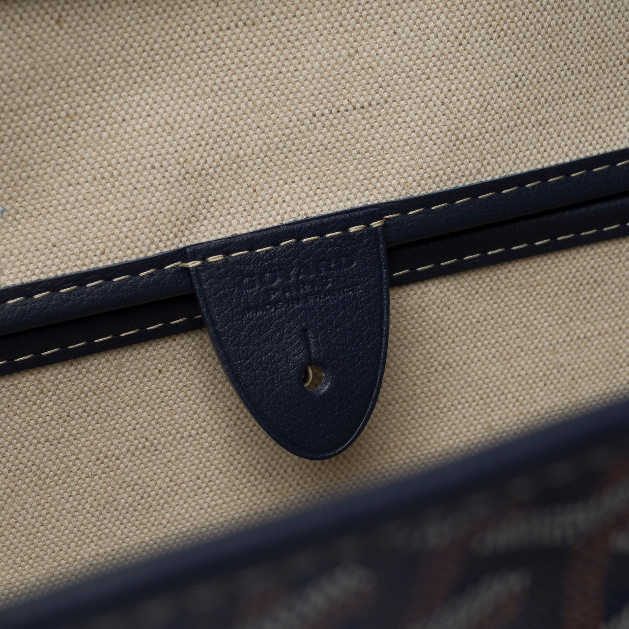 Sac GOYARD Artois en Toile Bleu Marine - 103150