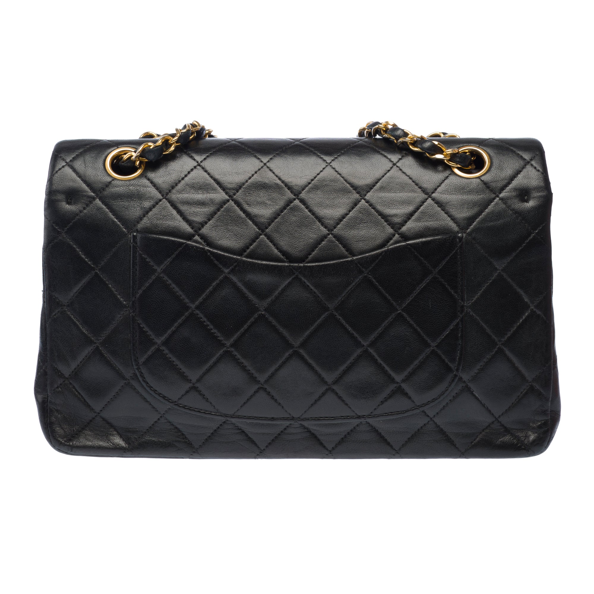 Sac CHANEL Timeless/Classique en Cuir Noir - 103155