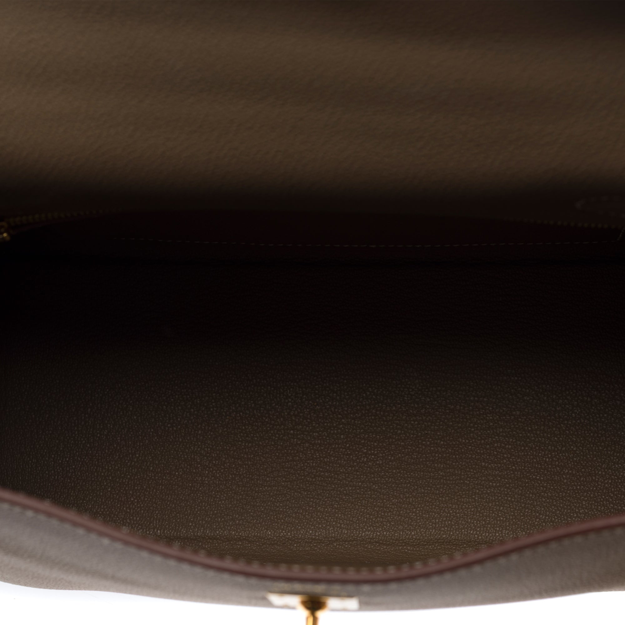 HERMES Kelly 25 Bag in Tufted Leather - 103178