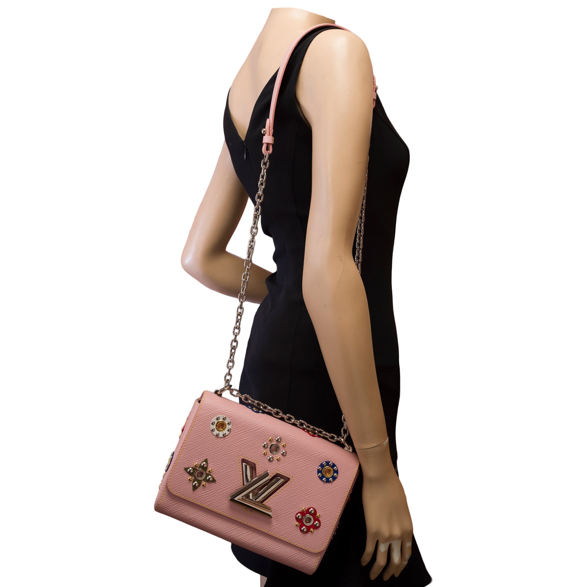Sac LOUIS VUITTON Twist en Cuir Rose - 103189