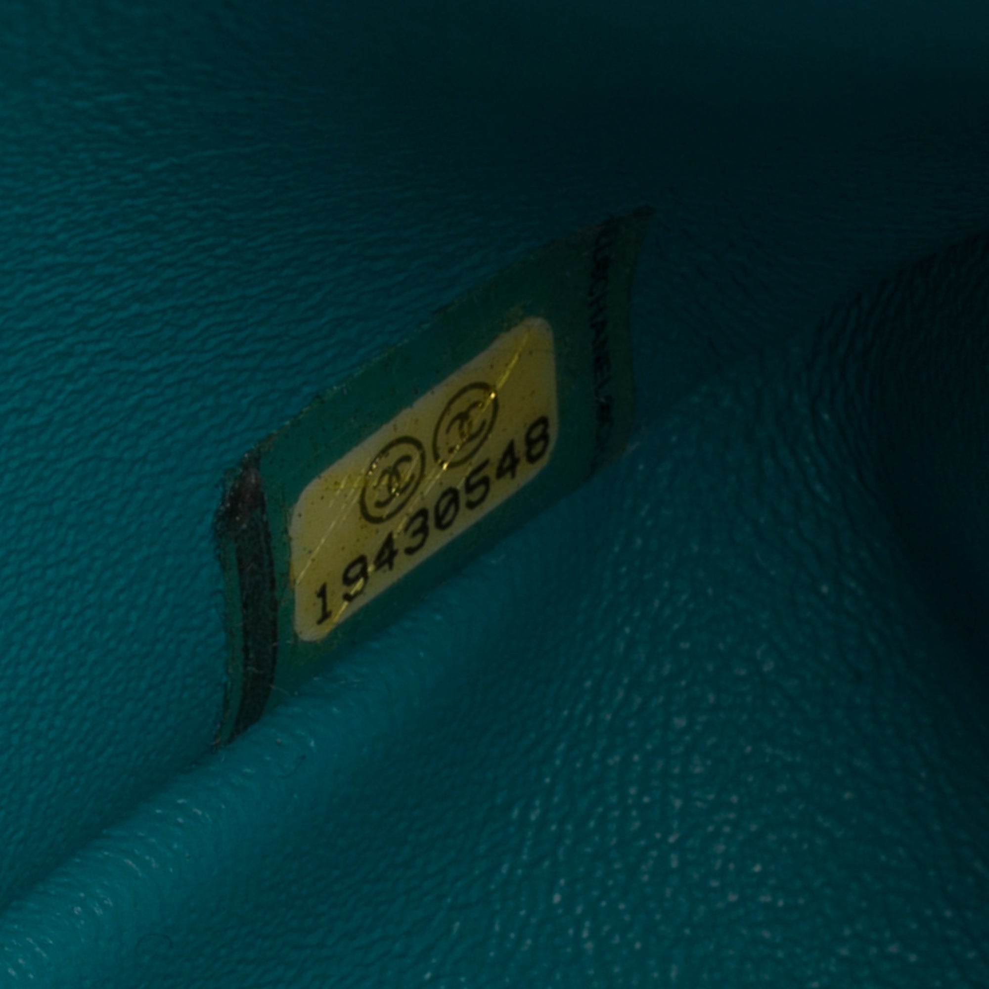 Sac CHANEL Timeless/Classique en Cuir Bleu - 103199