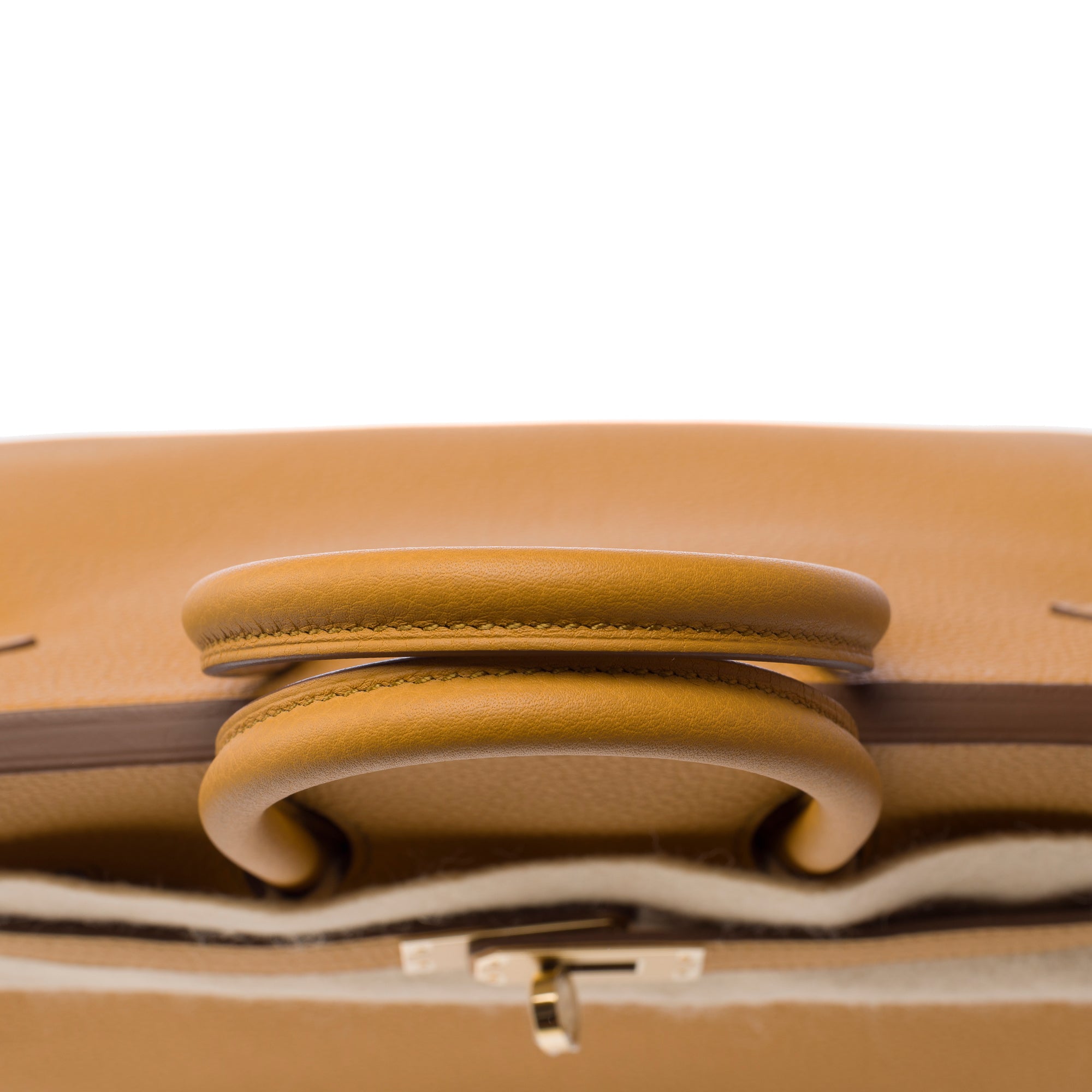 Sac HERMES Birkin 25 en Cuir Beige - 103200