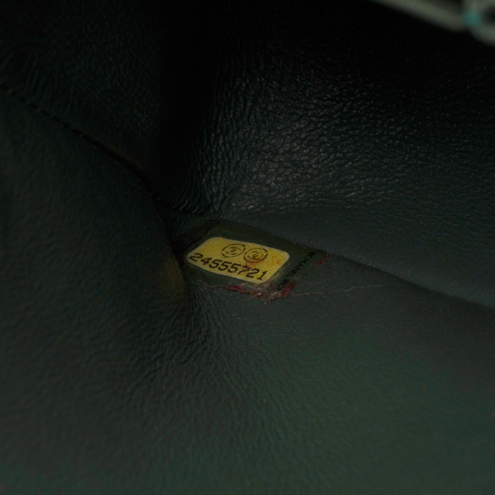Sac CHANEL Timeless/Classique en Cuir Vert - 103198