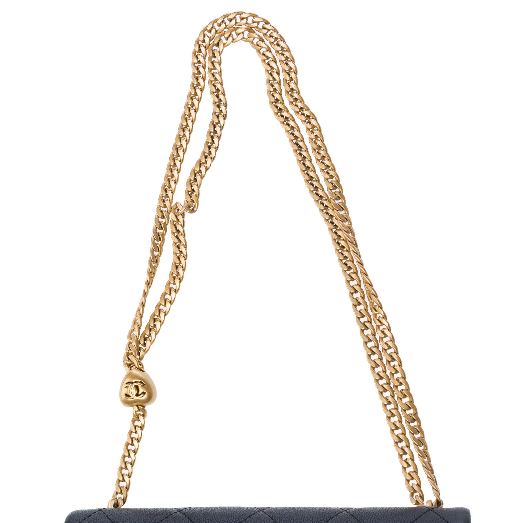 Sac CHANEL Timeless/Classique en Cuir Noir - 103195