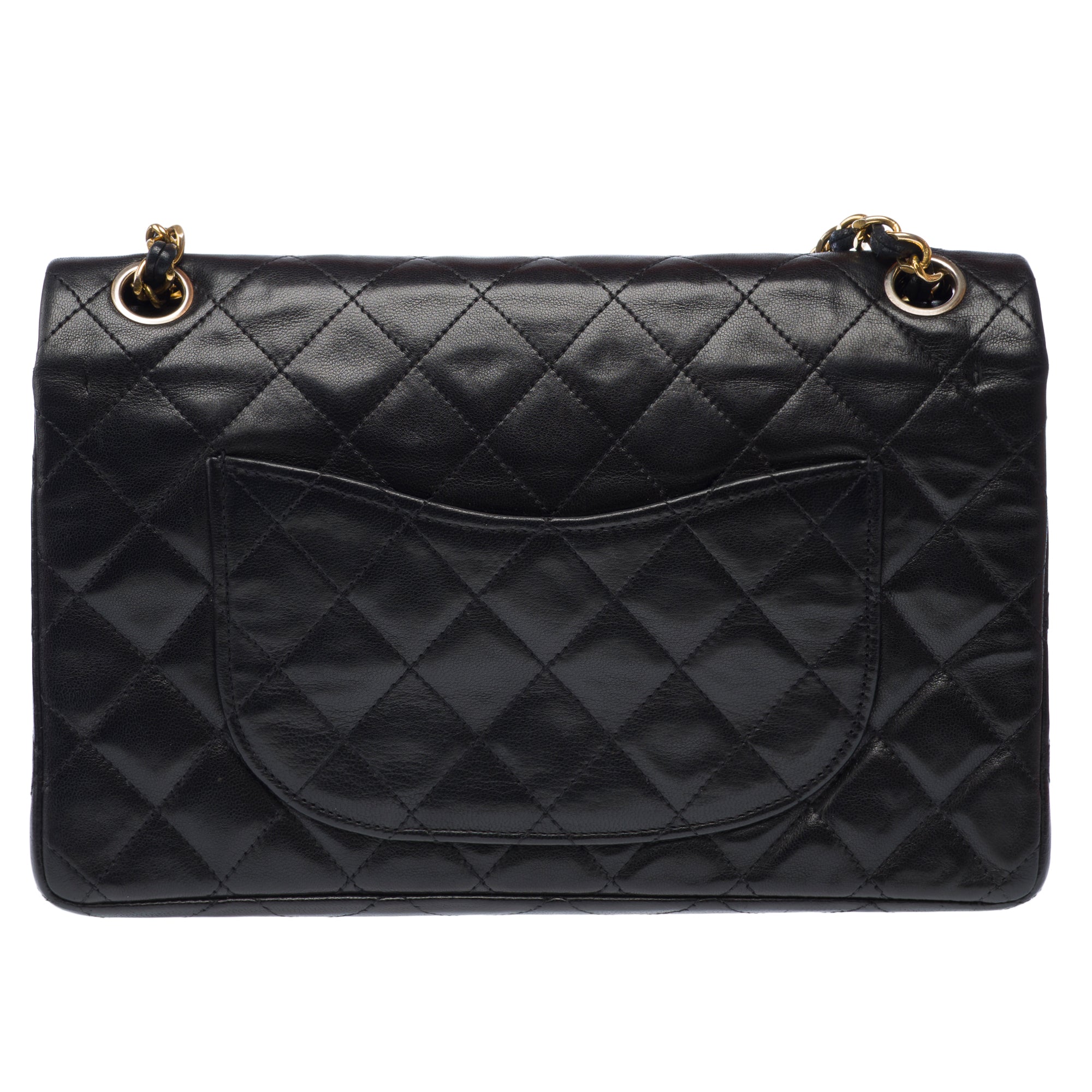 Sac CHANEL Timeless/Classique en Cuir Noir - 103154