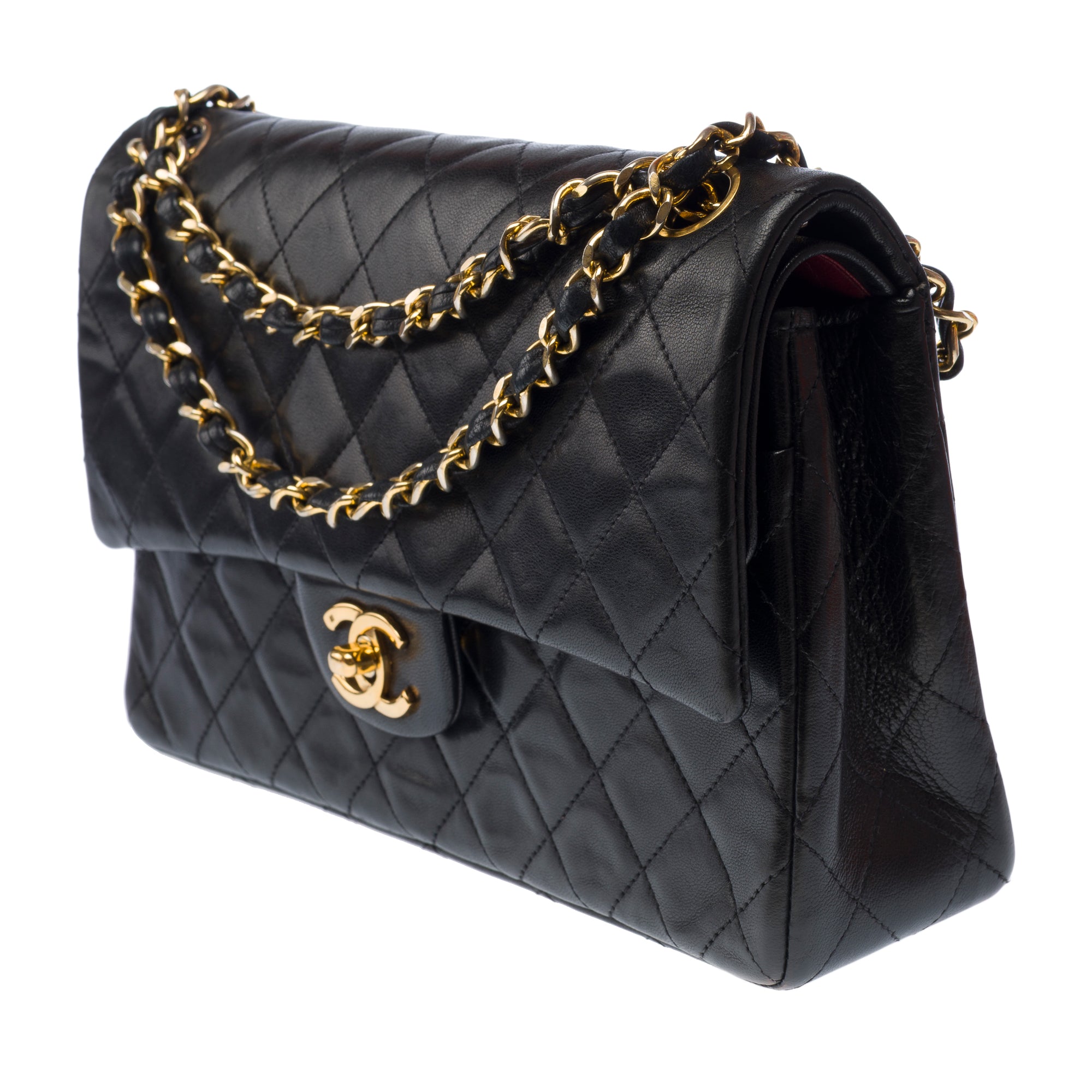 Sac CHANEL Timeless/Classique en Cuir Noir - 103154