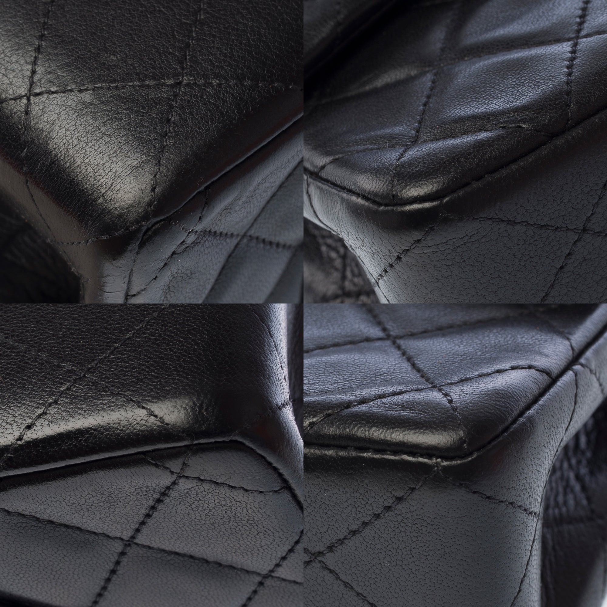Sac CHANEL Timeless/Classique en Cuir Noir - 103154