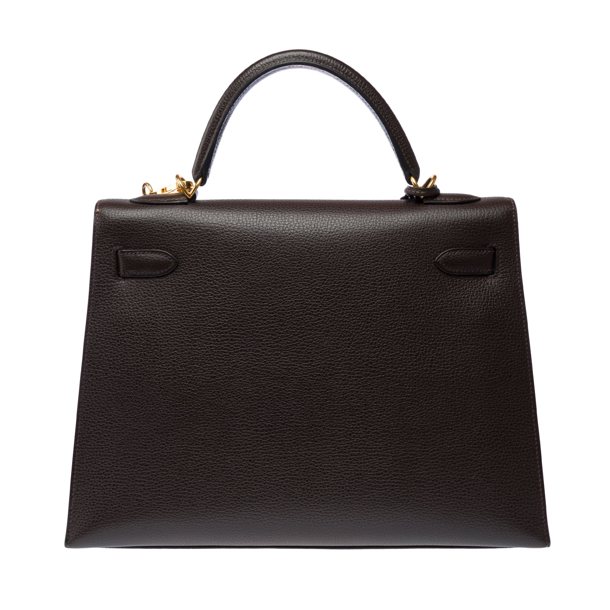 Sac HERMES Kelly 32 en Cuir Marron - 103206