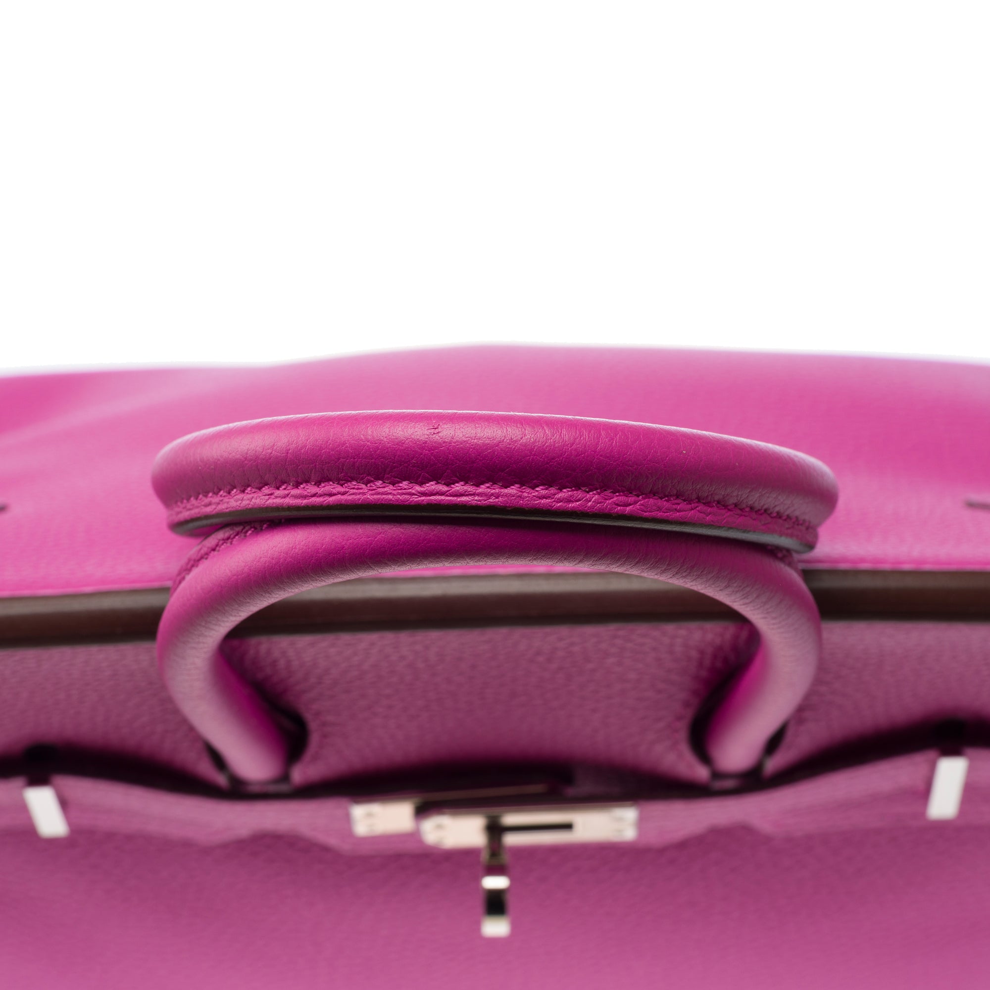 Sac HERMES Birkin 25 en Cuir Rose - 103208