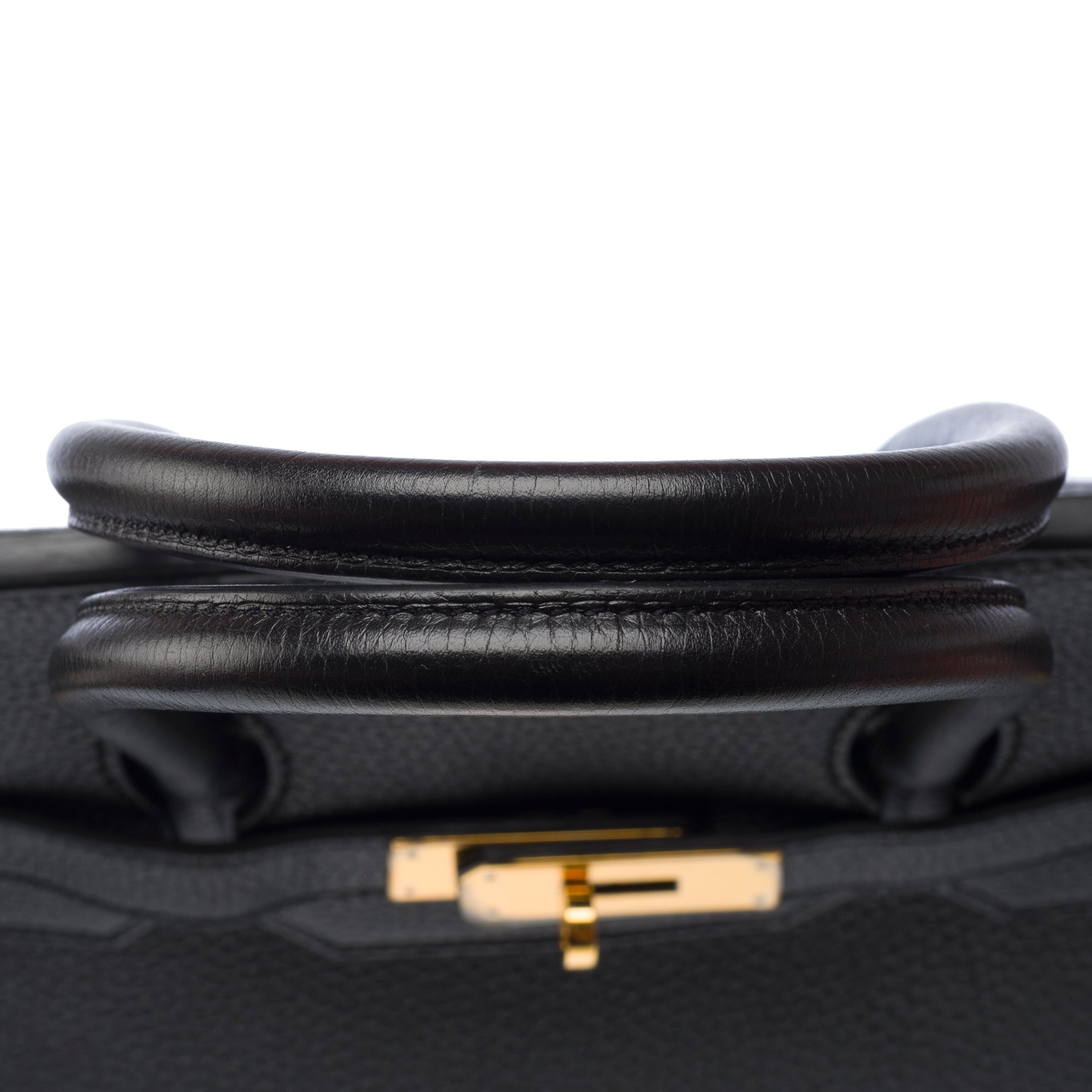 Sac HERMES Birkin 35 en Cuir Noir - 103207
