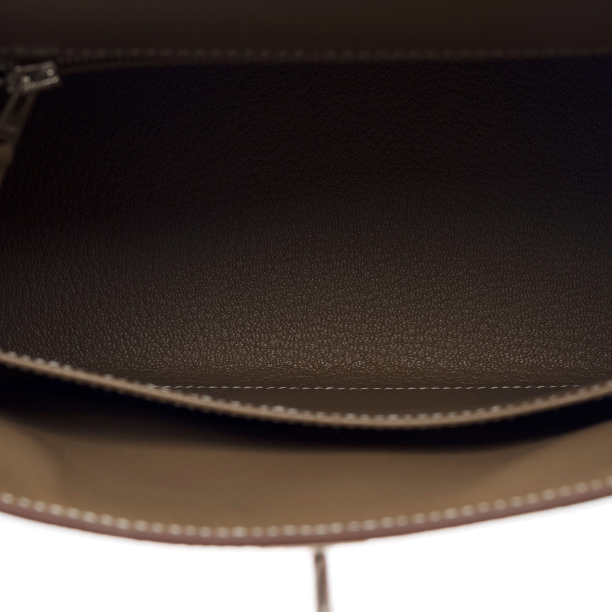 Sac HERMES Kelly 25 en Cuir Étoupe - 103212