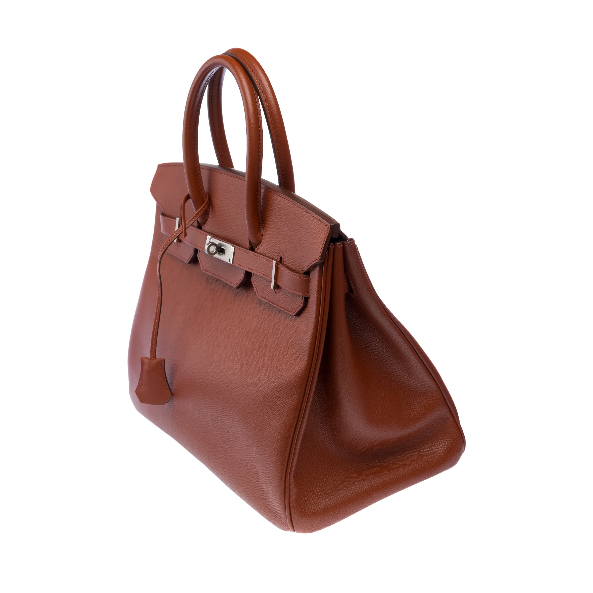 Sac HERMES Birkin 35 en Cuir Marron - 103214