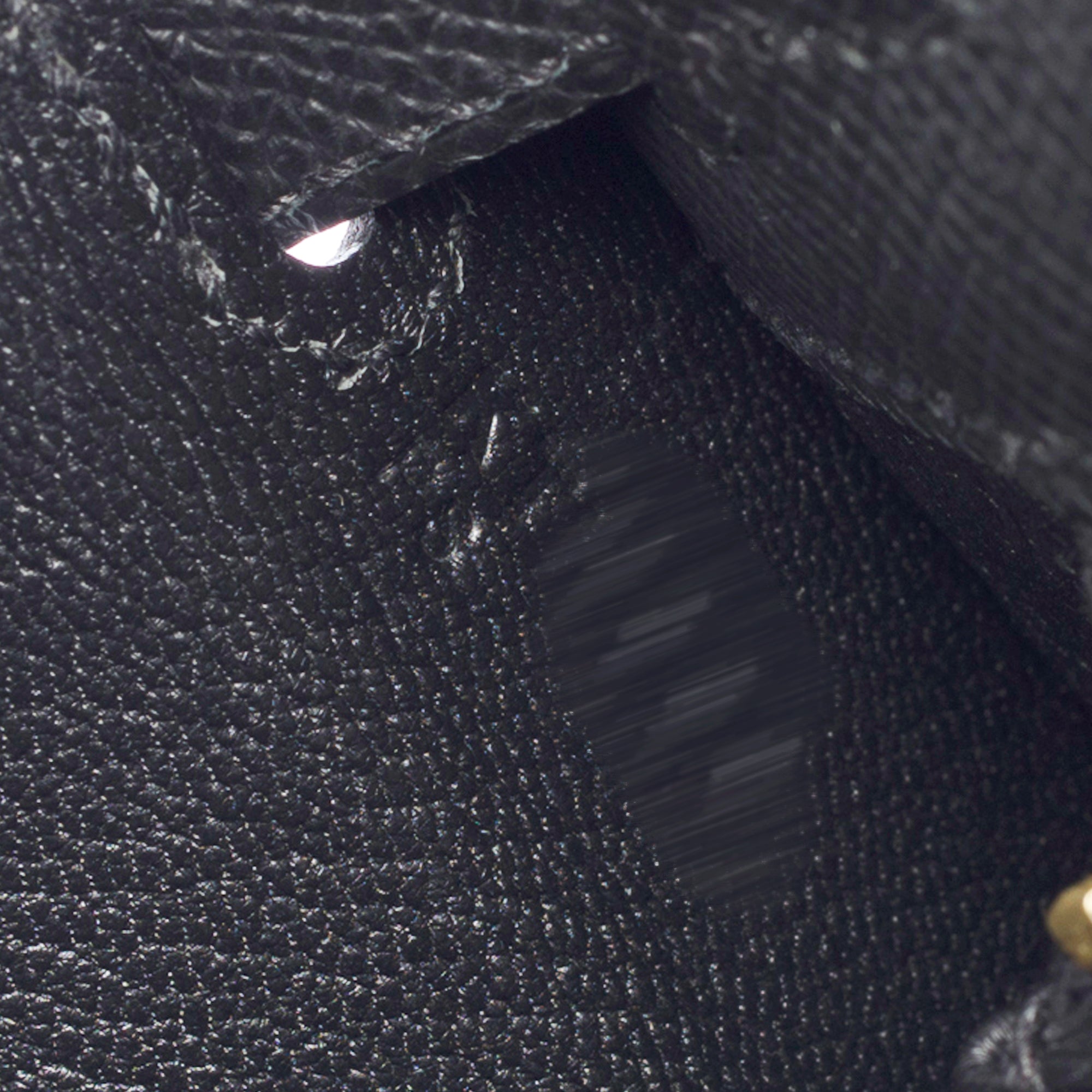 Sac HERMES Kelly 25 en Cuir Noir - 103245