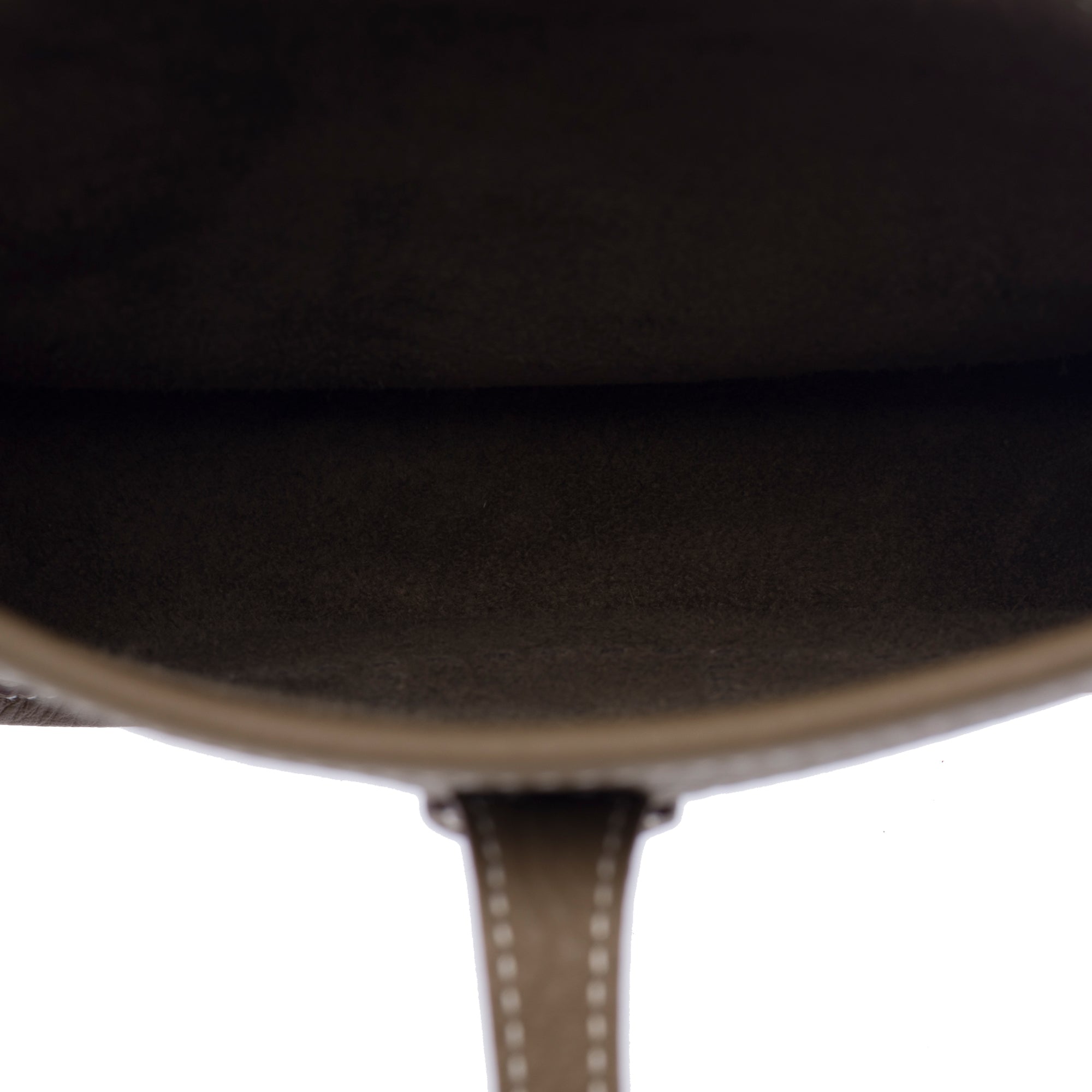 Sac HERMES Mini Evelyne en Cuir Étoupe - 103241