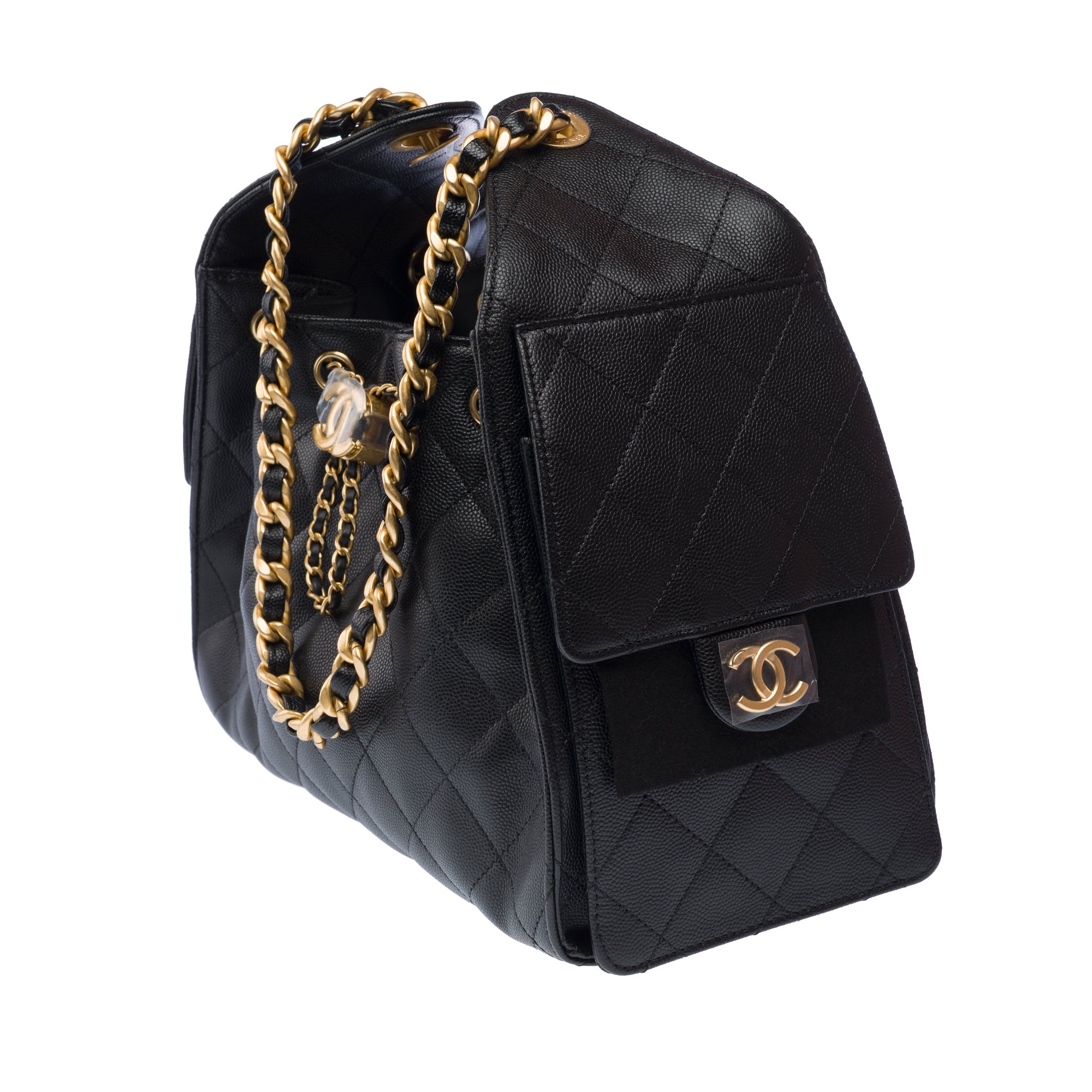Sac CHANEL en Cuir Noir - 103243
