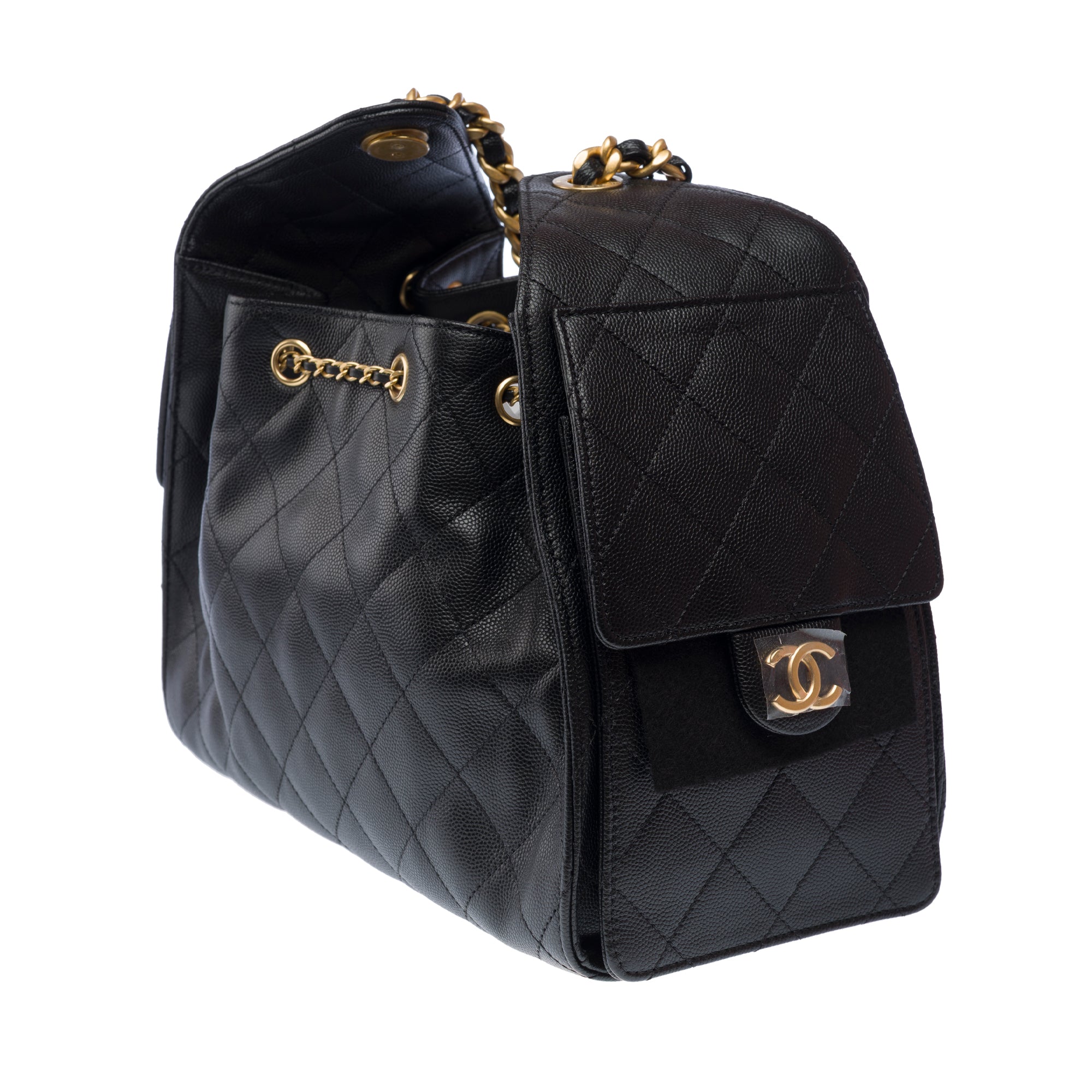 Sac CHANEL en Cuir Noir - 103243