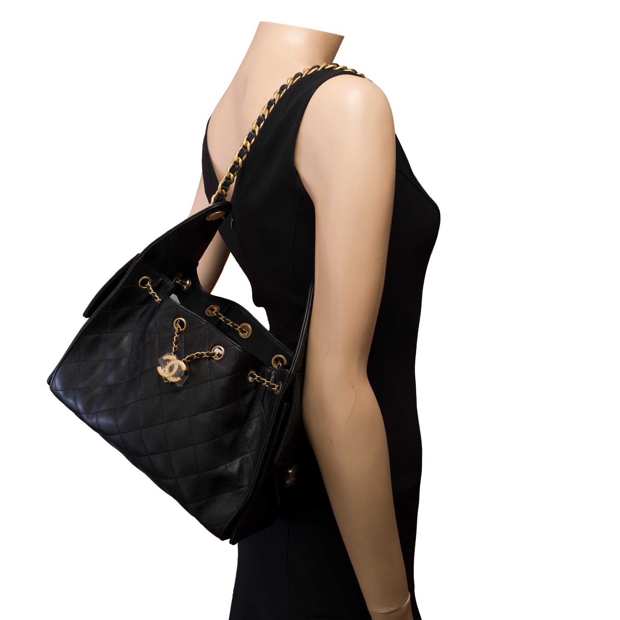 Sac CHANEL en Cuir Noir - 103243