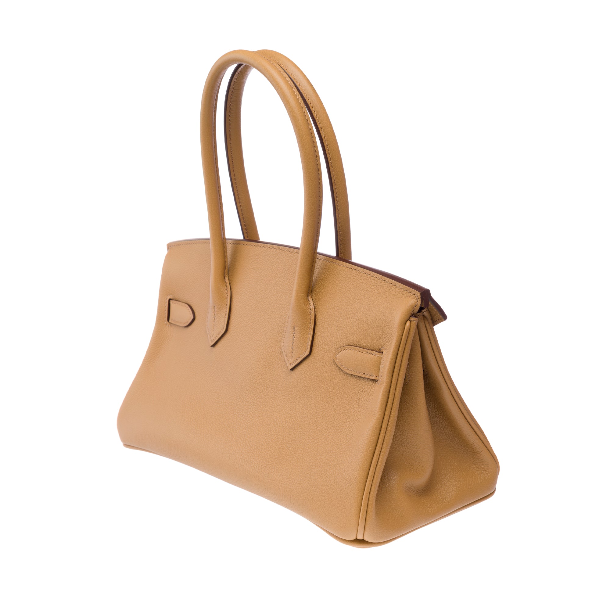 Sac HERMES Birkin Shoulder en Cuir Beige - 103256