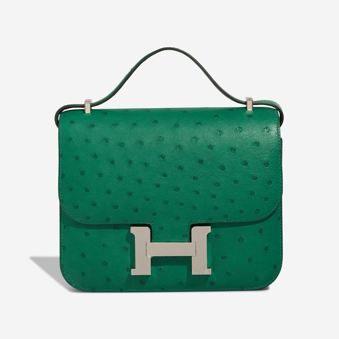Sac HERMES Constance en Cuirs exotiques Vert - 103230