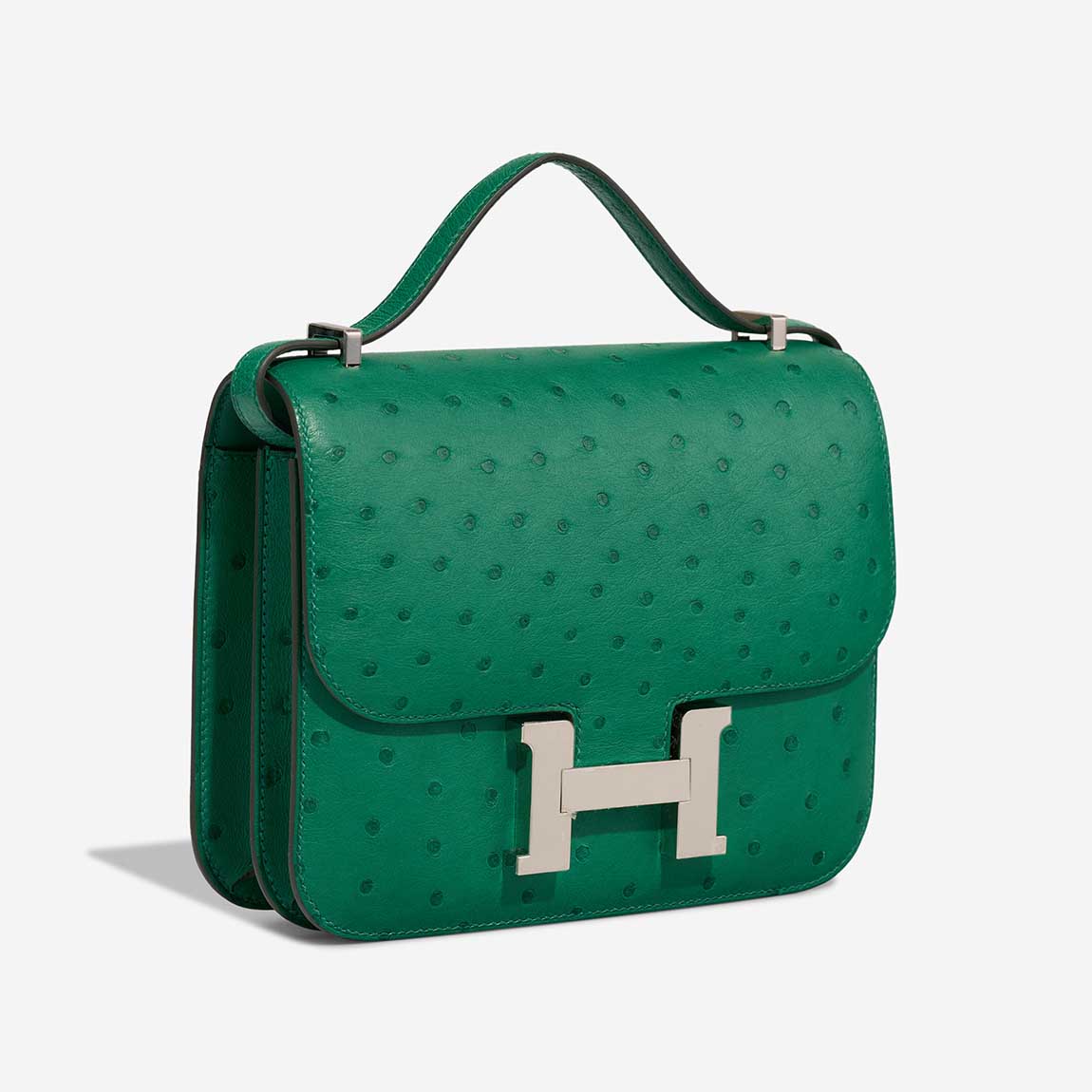Sac HERMES Constance en Cuirs exotiques Vert - 103230