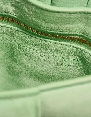 Sac BOTTEGA VENETA Cassette en Suède Vert - 103236