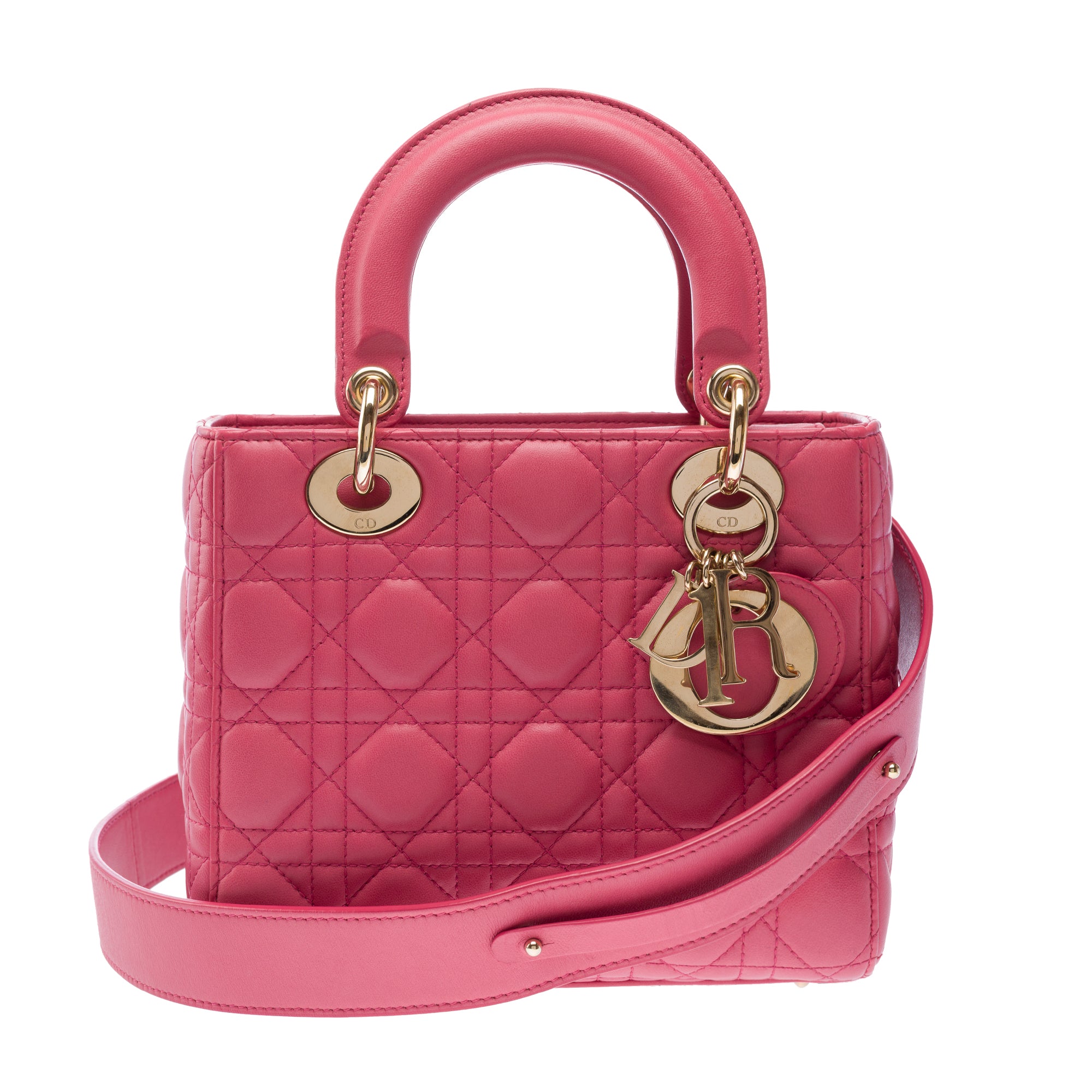 Sac DIOR Lady Dior en Cuir Rose - 103264