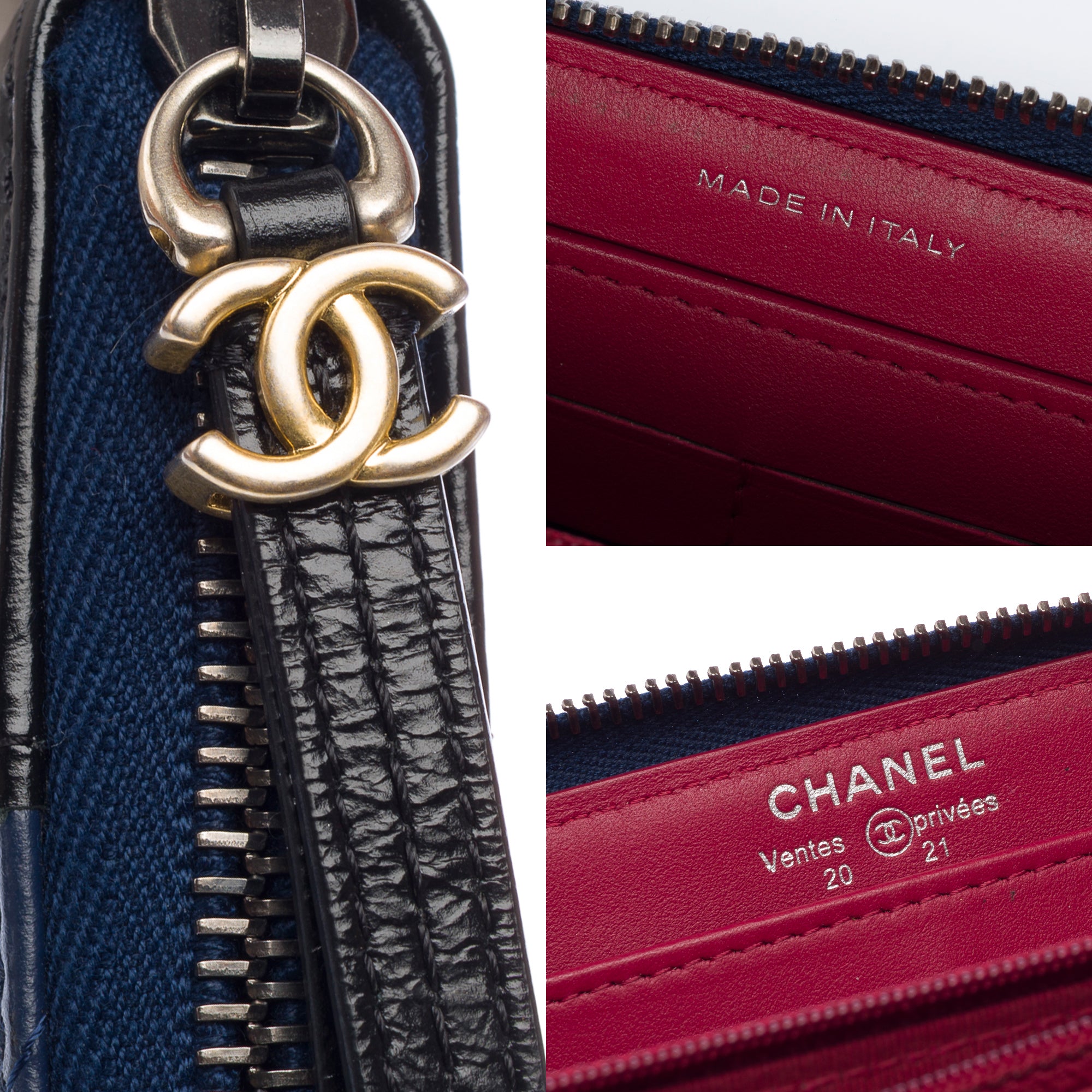 Accessoire CHANEL en Cuir Bleu Marine - 103258