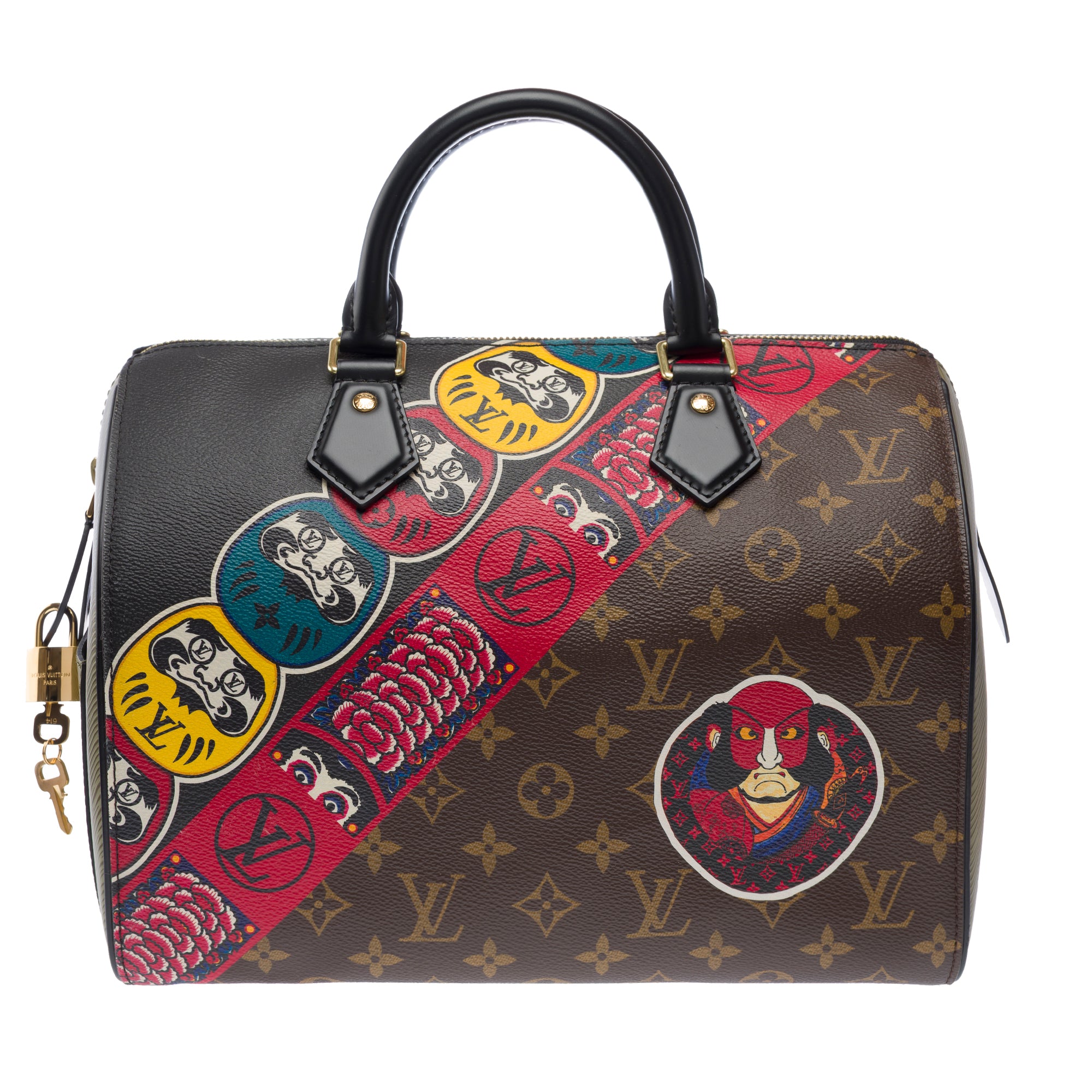 Sac LOUIS VUITTON Speedy en Toile Marron - 103253