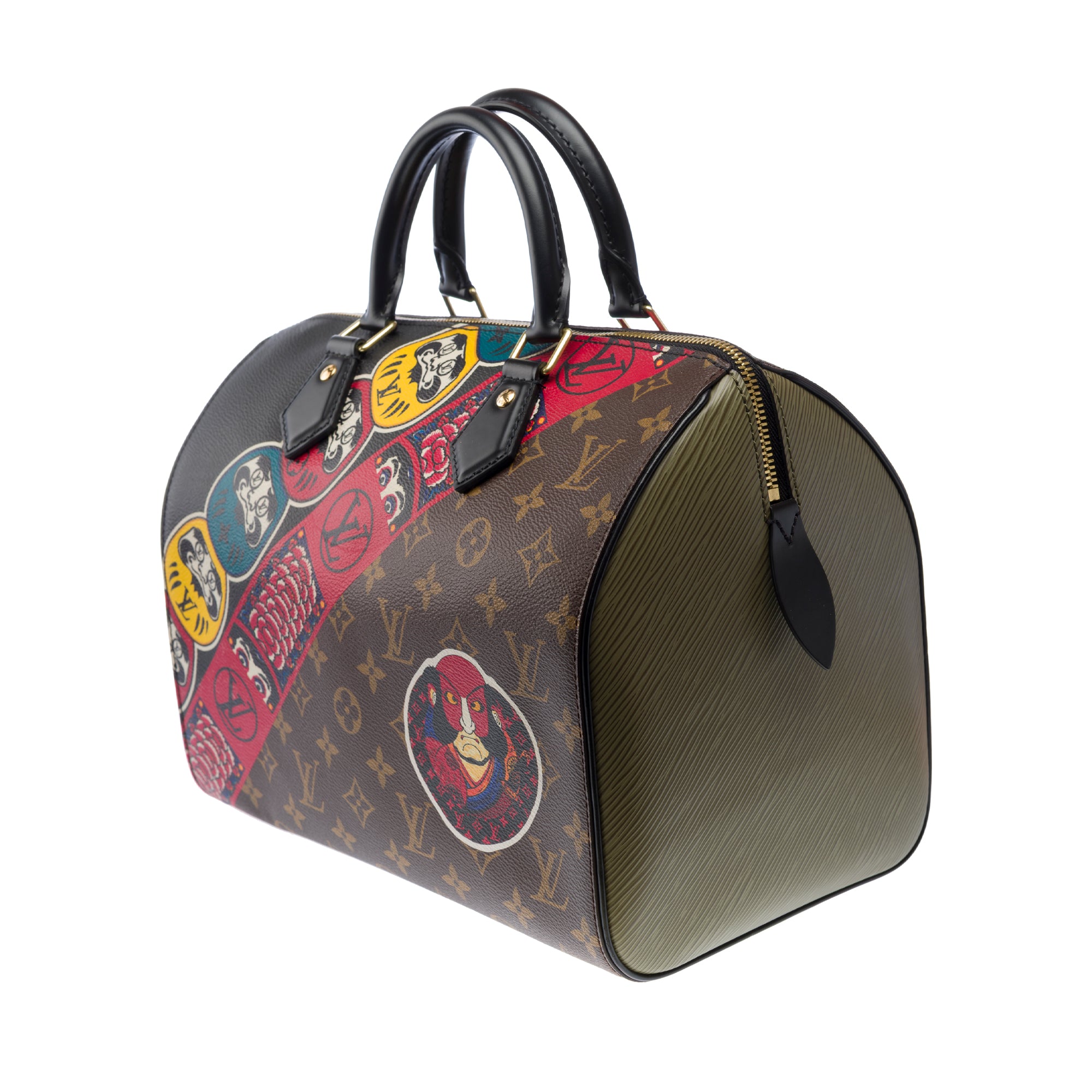 Sac LOUIS VUITTON Speedy en Toile Marron - 103253