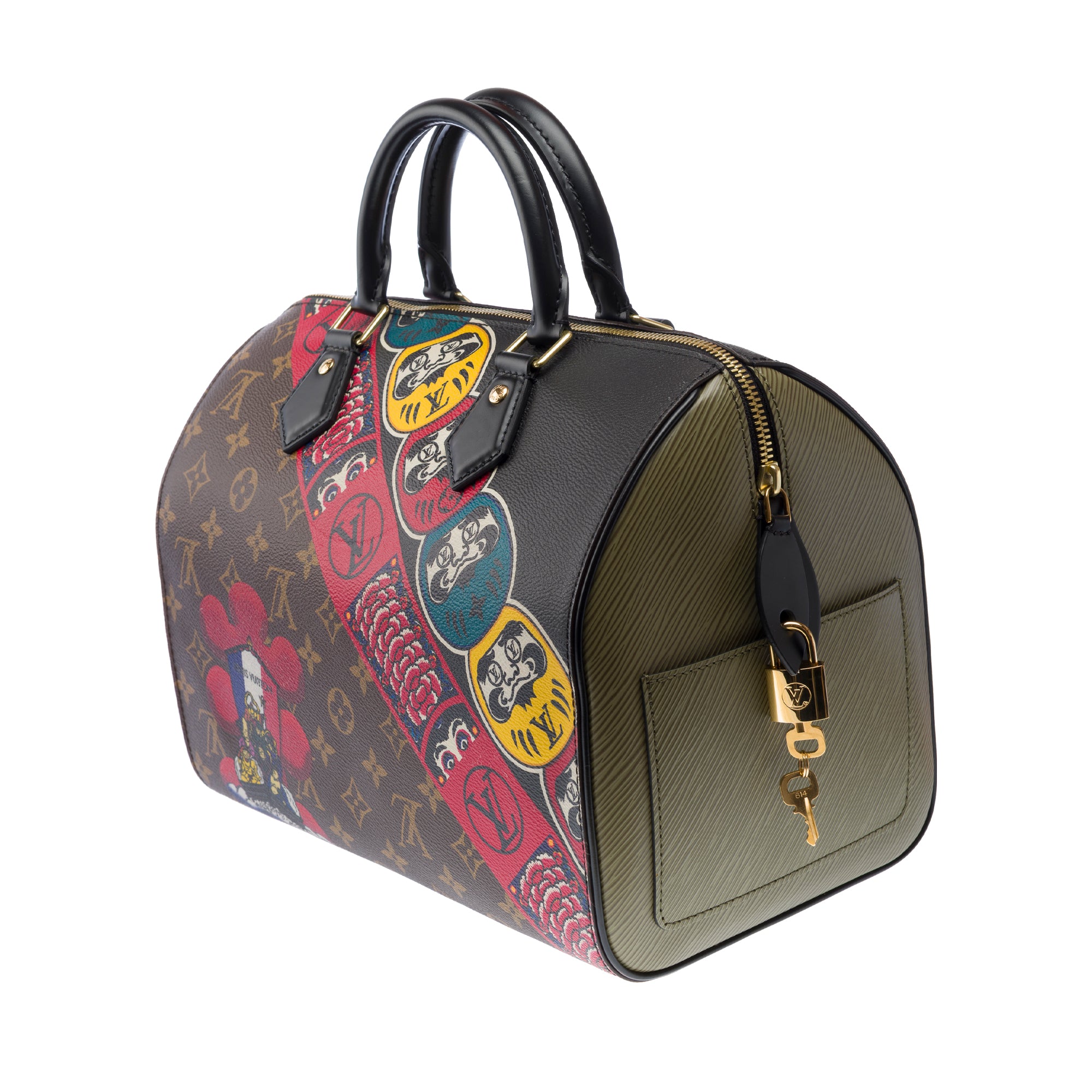 Sac LOUIS VUITTON Speedy en Toile Marron - 103253