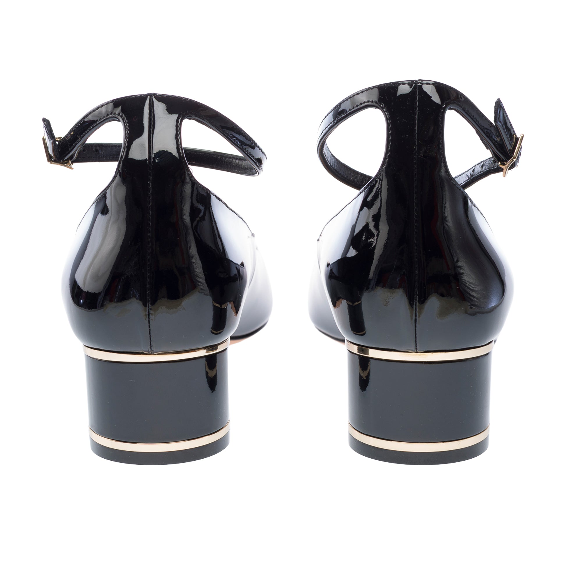 Chaussure DIOR Miss Dior Peep Toes en Cuir Noir - 103252