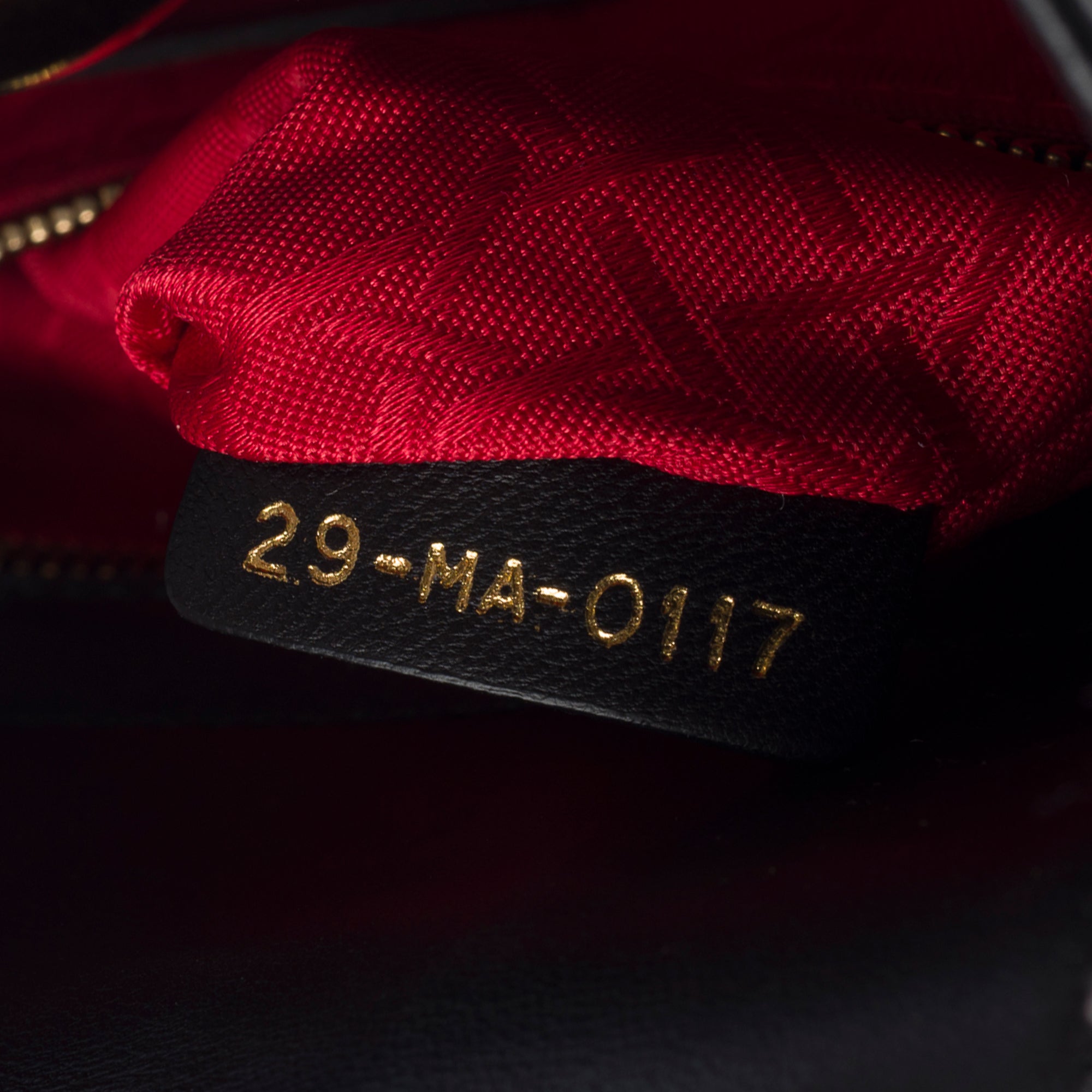 Sac DIOR Lady Dior en Cuir Noir - 103265