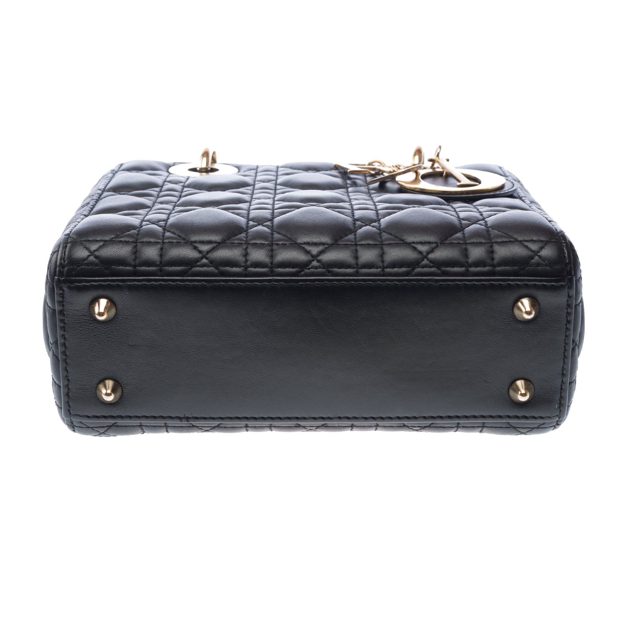 Sac DIOR Lady Dior en Cuir Noir - 103265