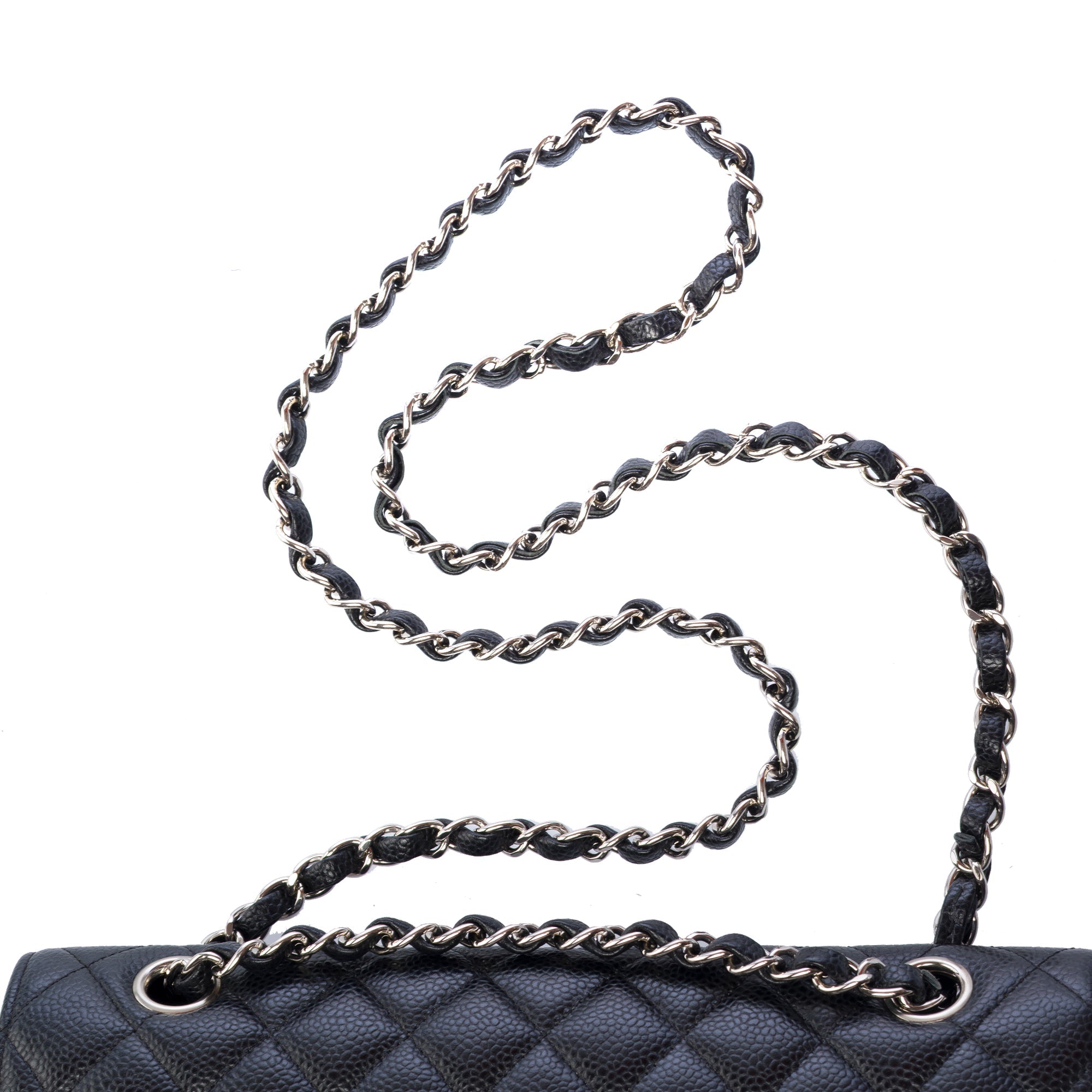 Sac CHANEL Timeless/Classique en Cuir Noir - 103247