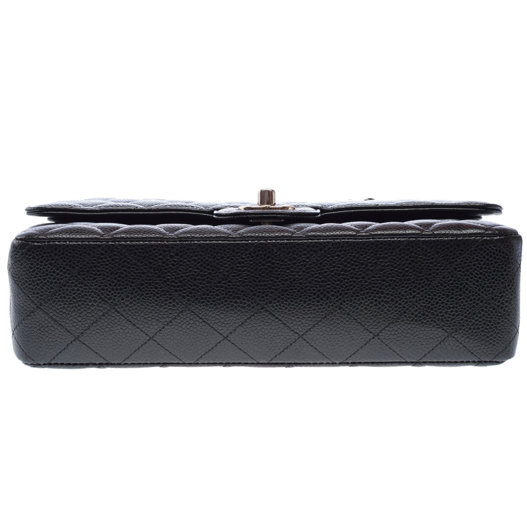 Sac CHANEL Timeless/Classique en Cuir Noir - 103247