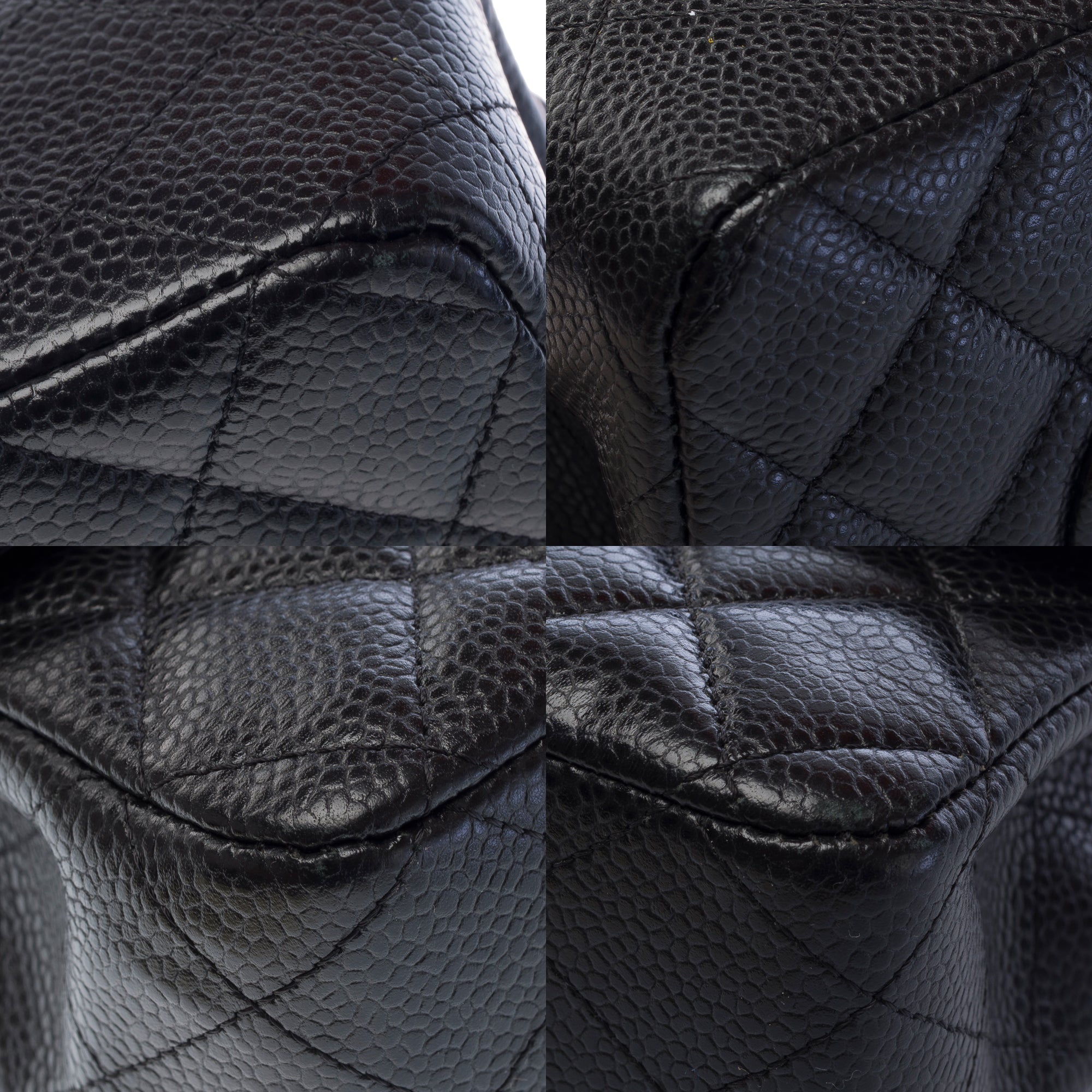 Sac CHANEL Timeless/Classique en Cuir Noir - 103247