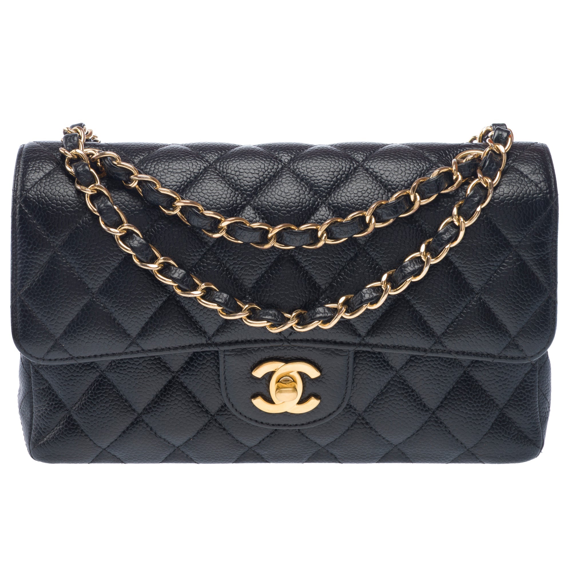 Sac CHANEL Timeless/Classique en Cuir Noir - 103262