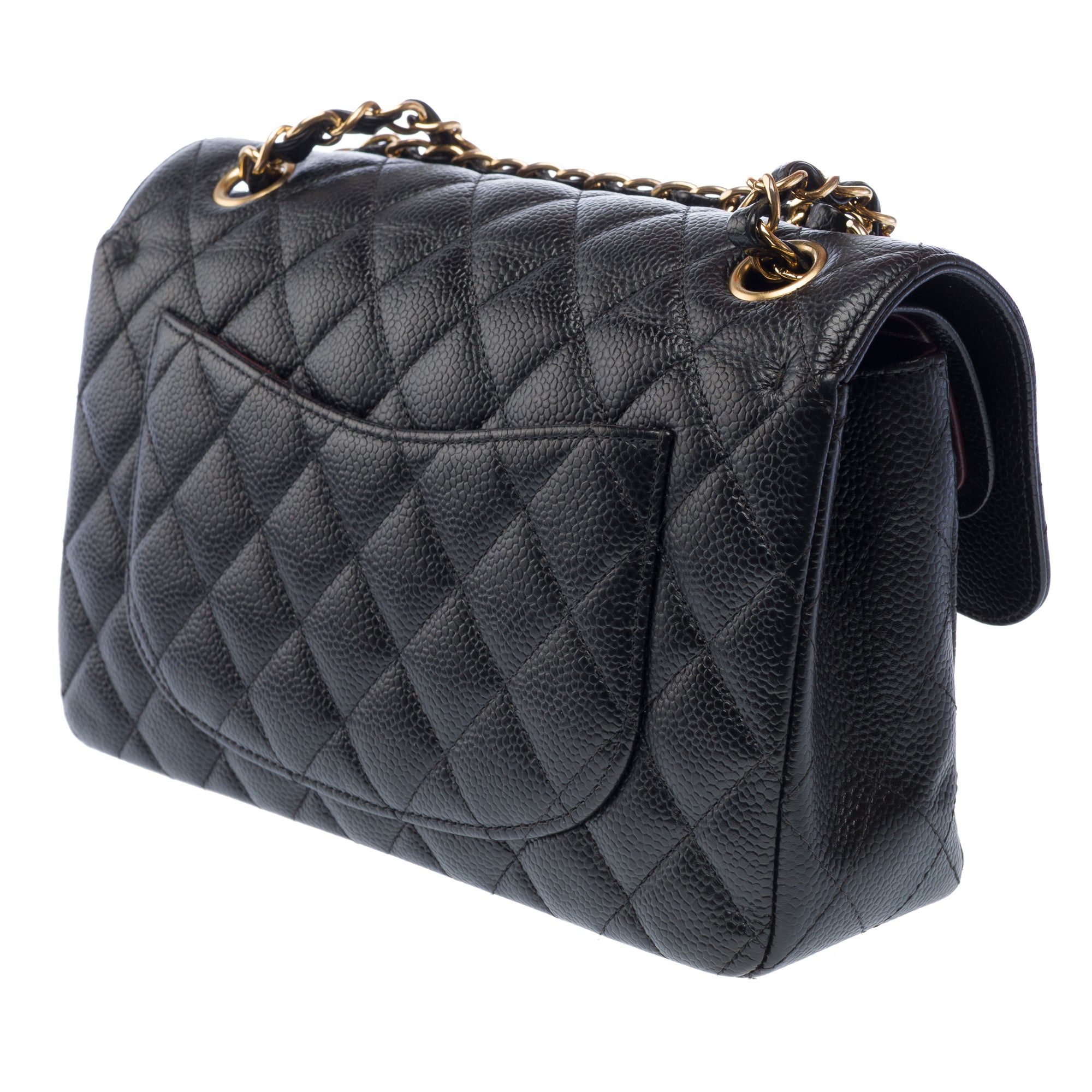 Sac CHANEL Timeless/Classique en Cuir Noir - 103262